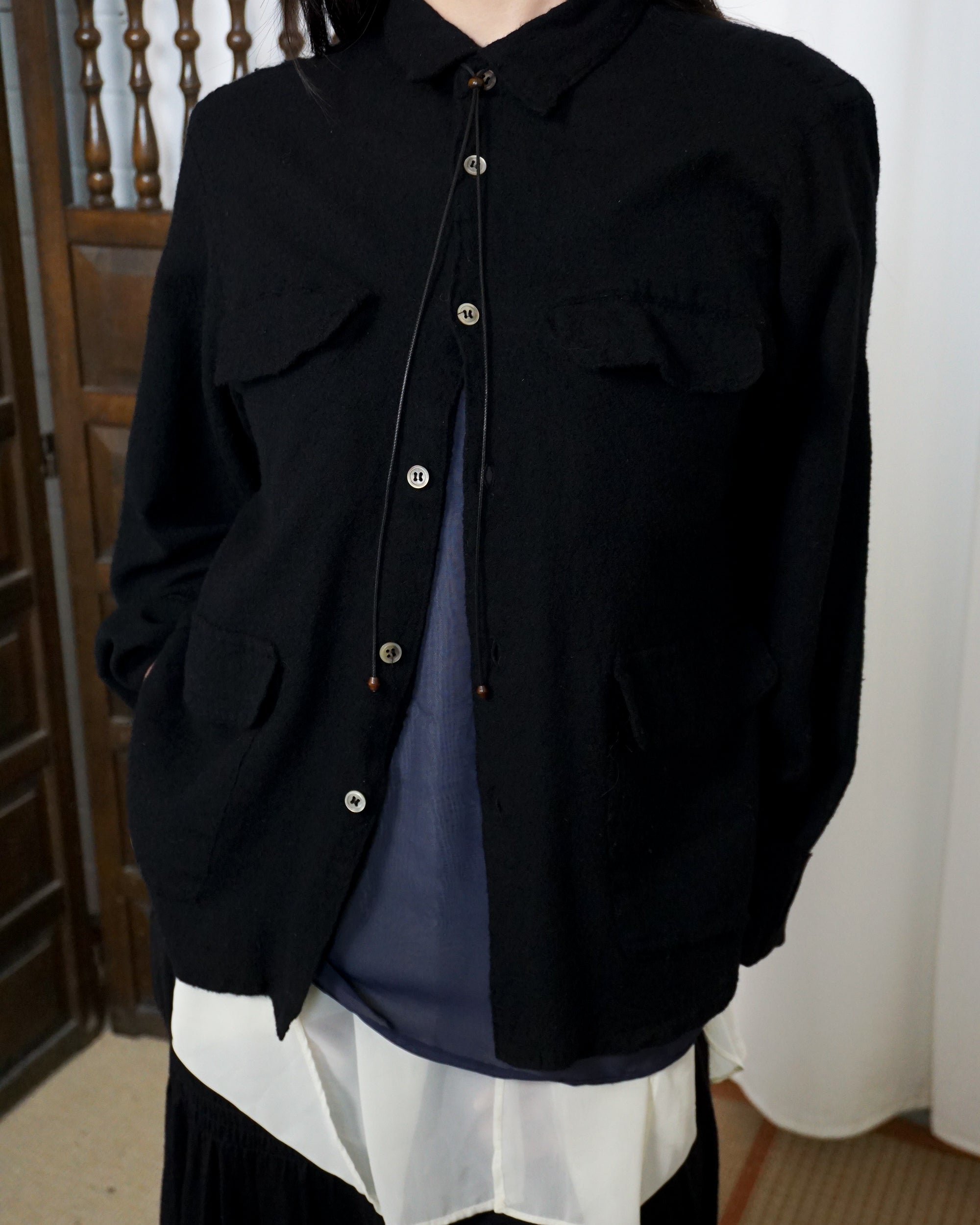 COMME DES GARCON AD1994 Wool Shirt