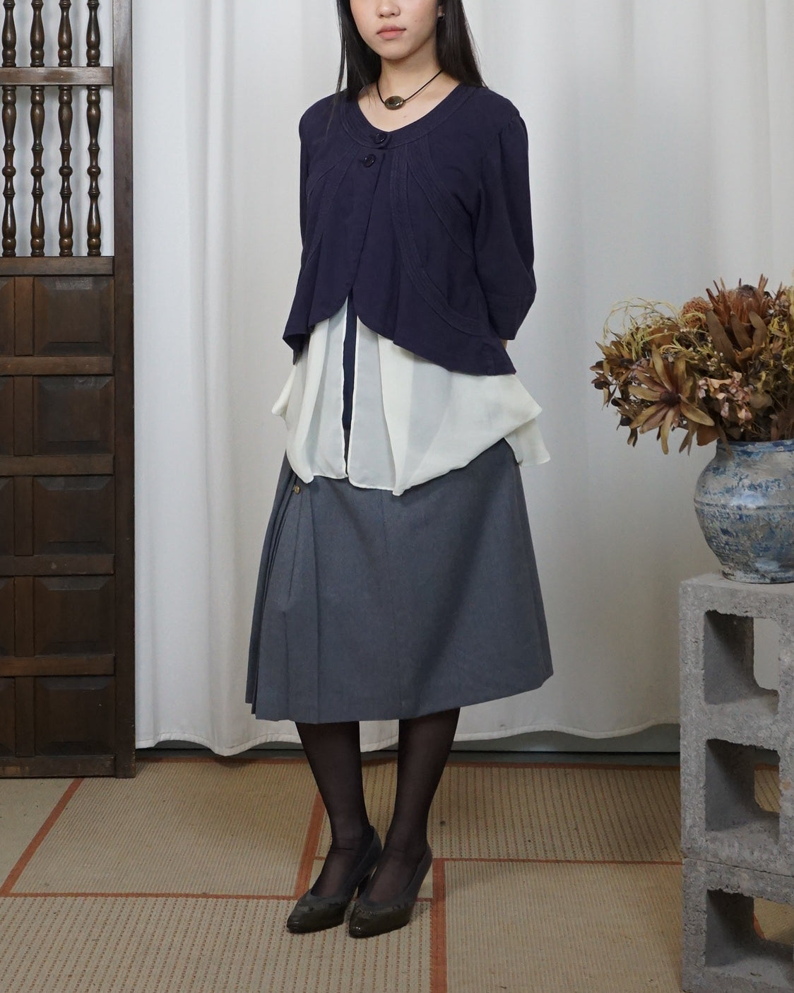 TSUMORI CHISATO Purple Blouse - alternate view