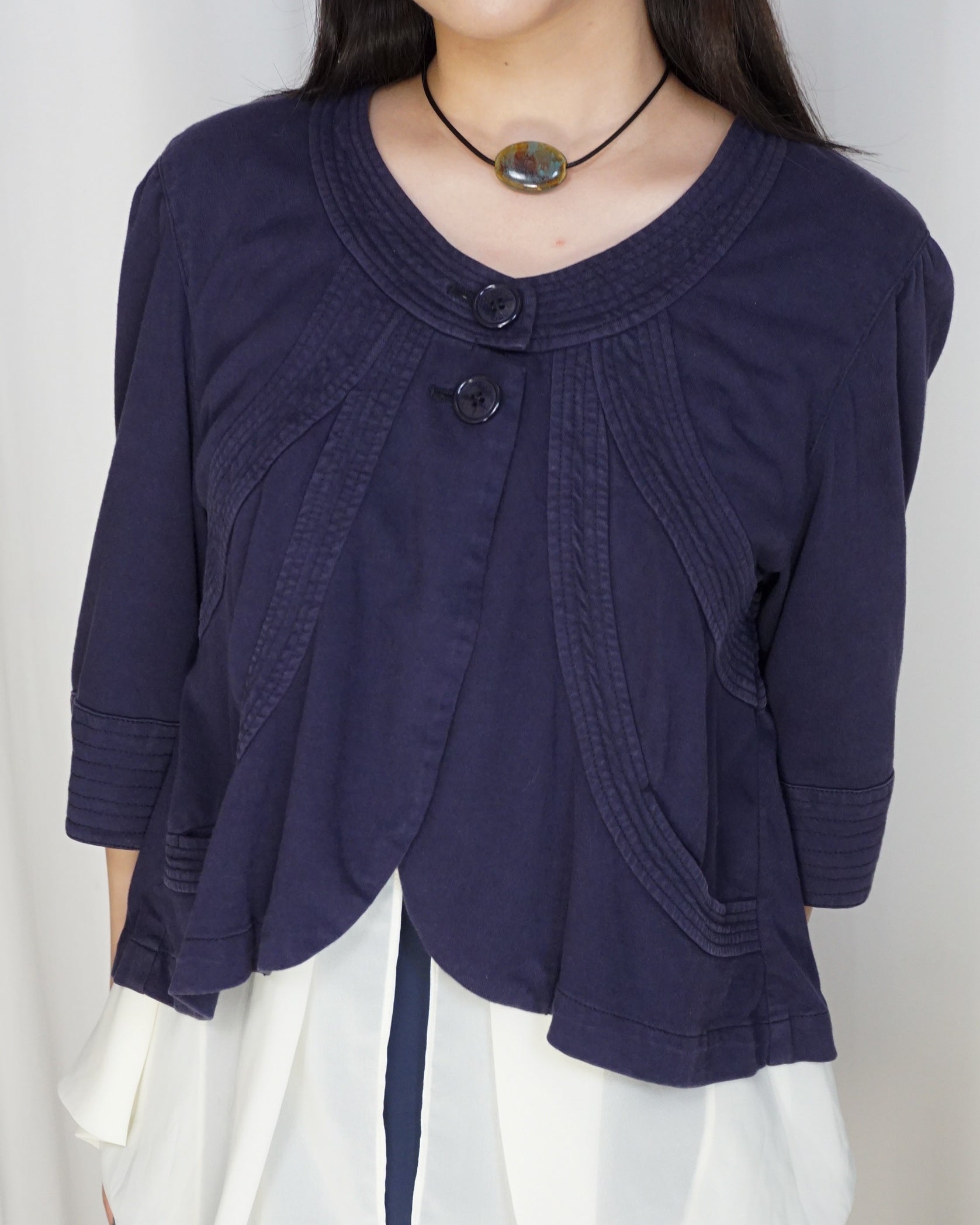TSUMORI CHISATO Purple Blouse