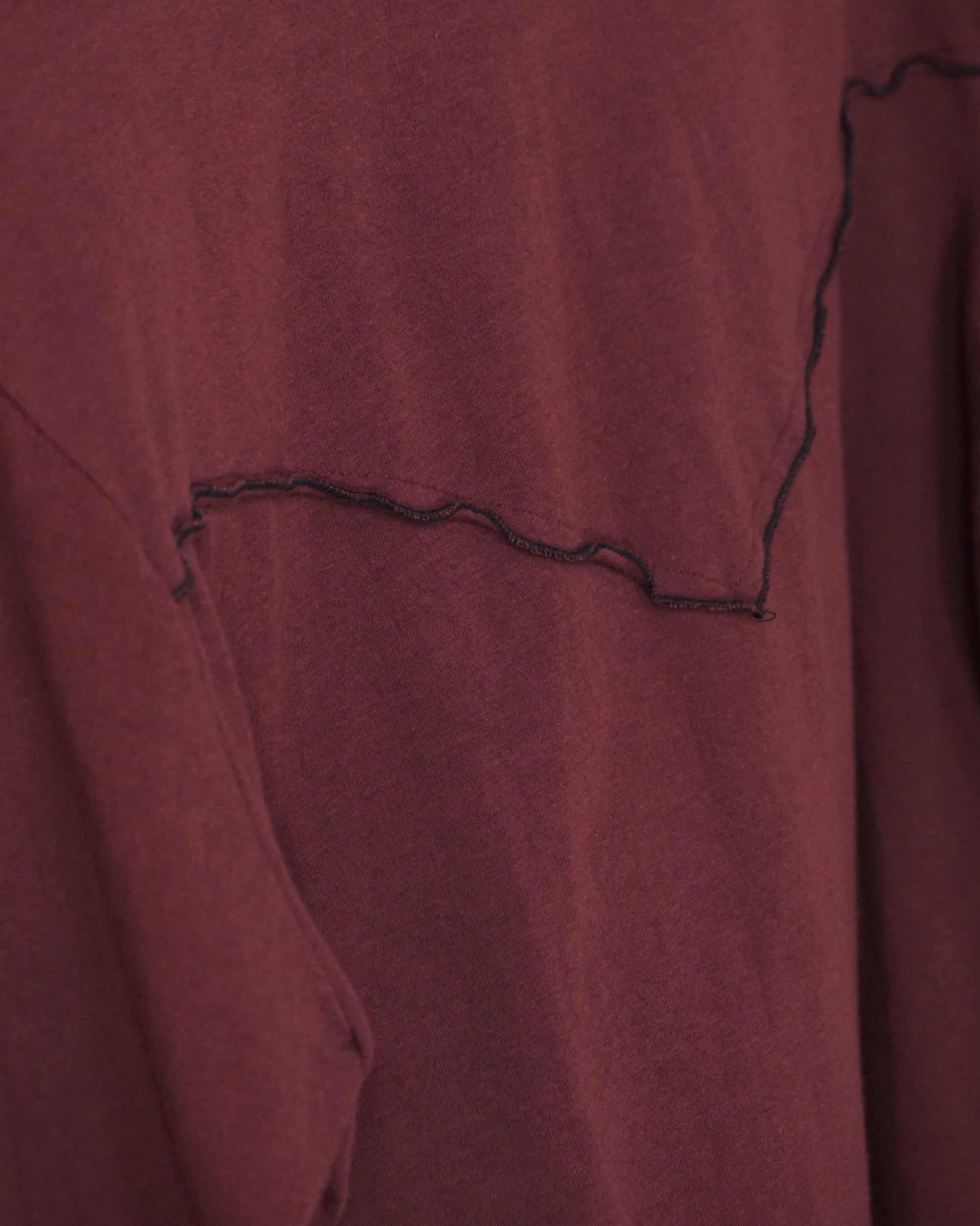 5351 Pour Les Hommes Burgundy Shirt