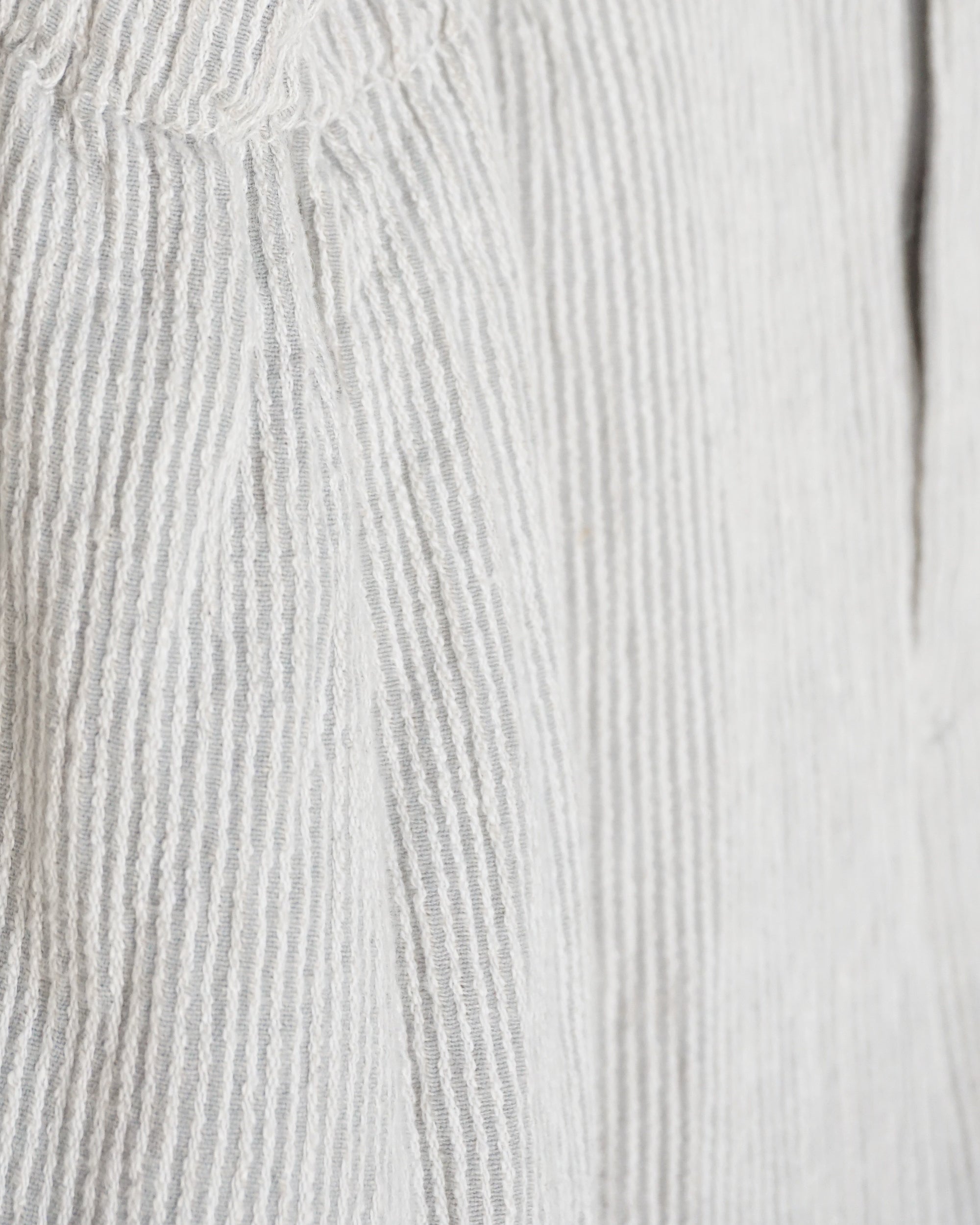 PLANTATION Linen Stripe Wide Pants