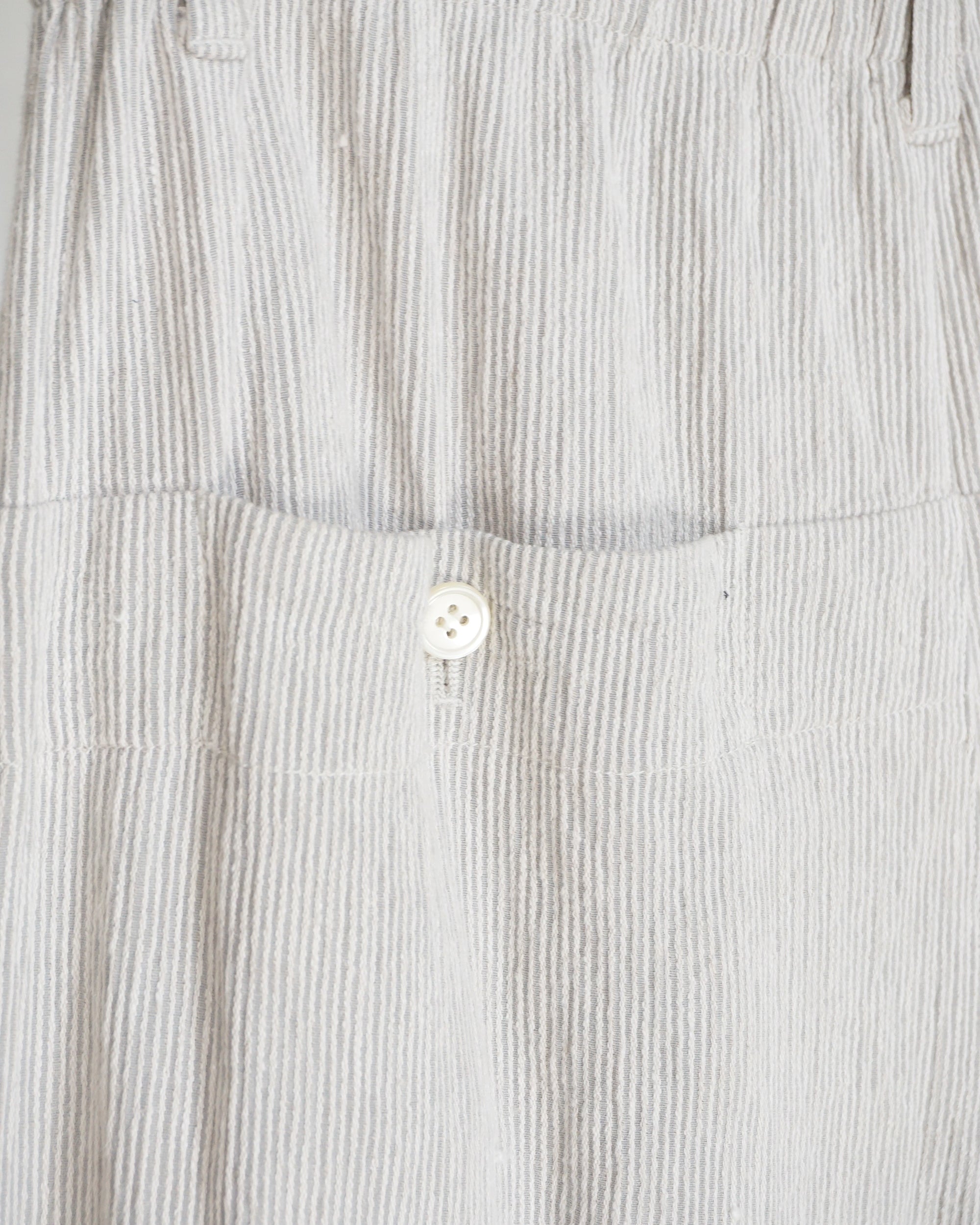 PLANTATION Linen Stripe Wide Pants