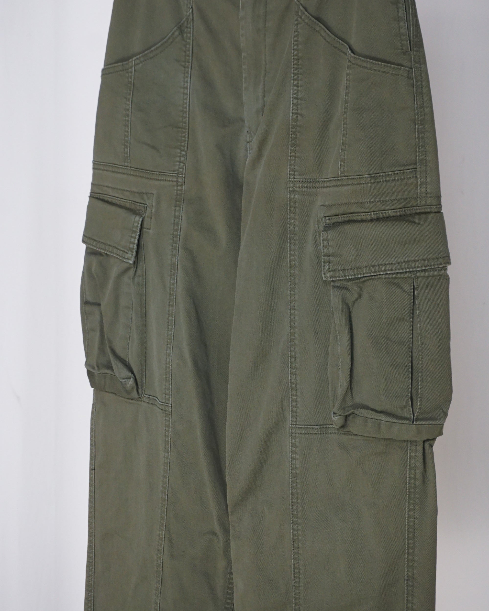 KATHARINE HAMNETT LONDON Green Technical Cargo Trousers c.00s