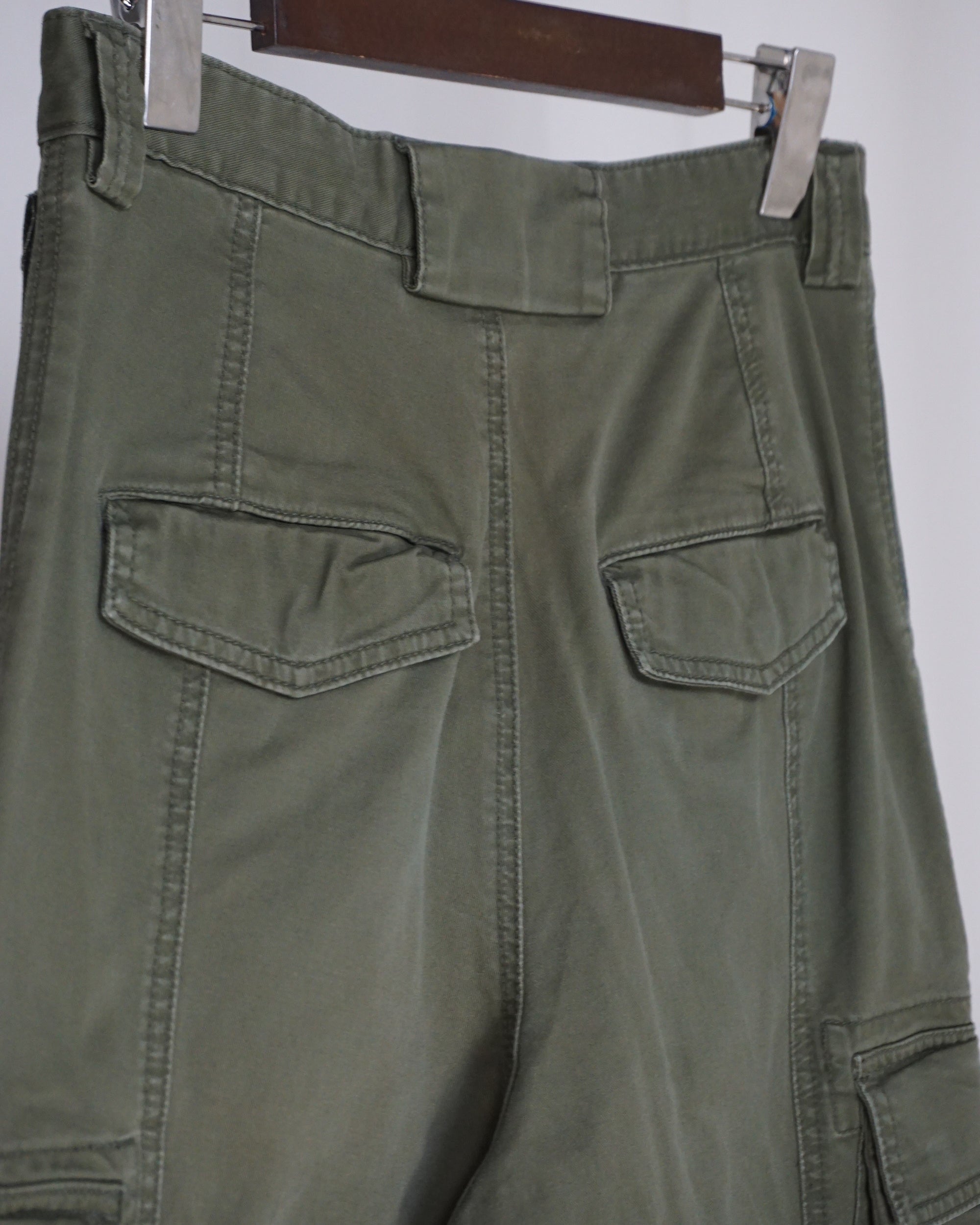 KATHARINE HAMNETT LONDON Green Technical Cargo Trousers c.00s