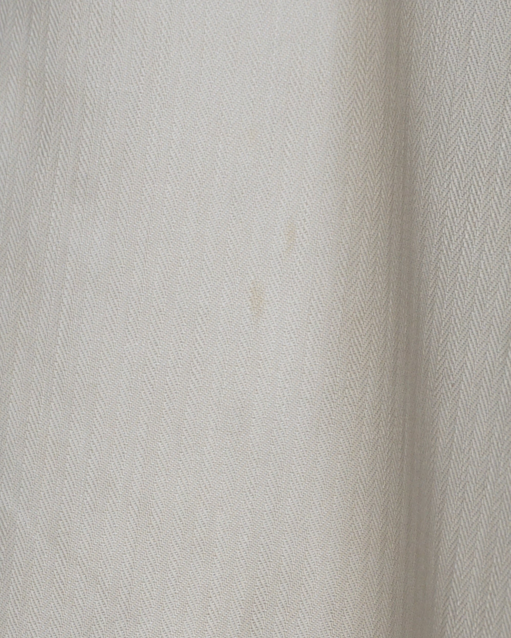 TAKEO KIKUCHI Beige Herringbone Denim Pants c.2000