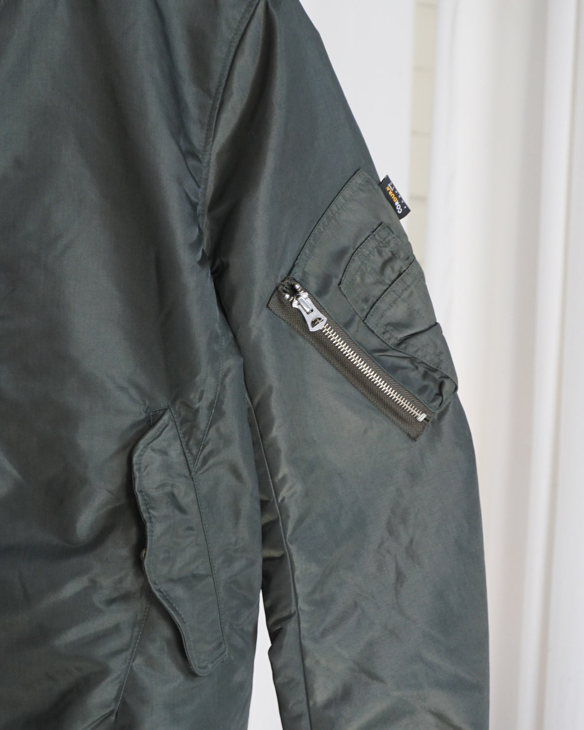 NUMBER (N)INE Green MA-1 Jacket