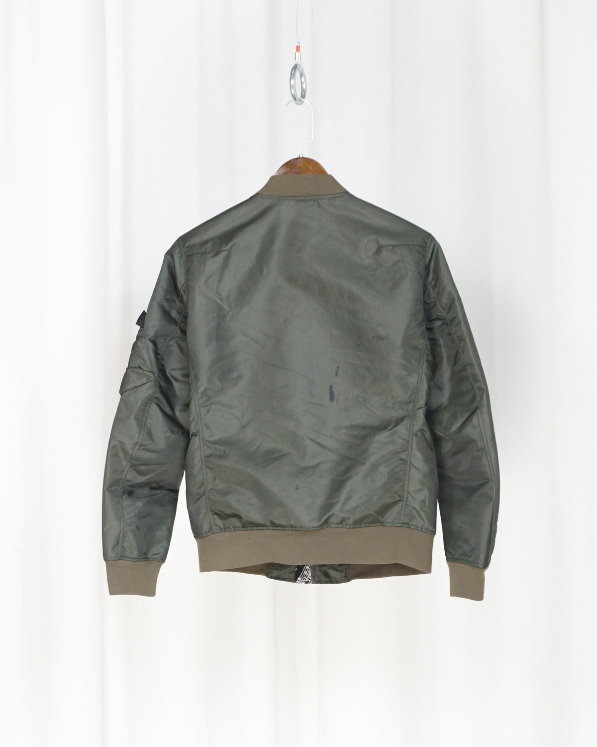 NUMBER (N)INE Green MA-1 Jacket
