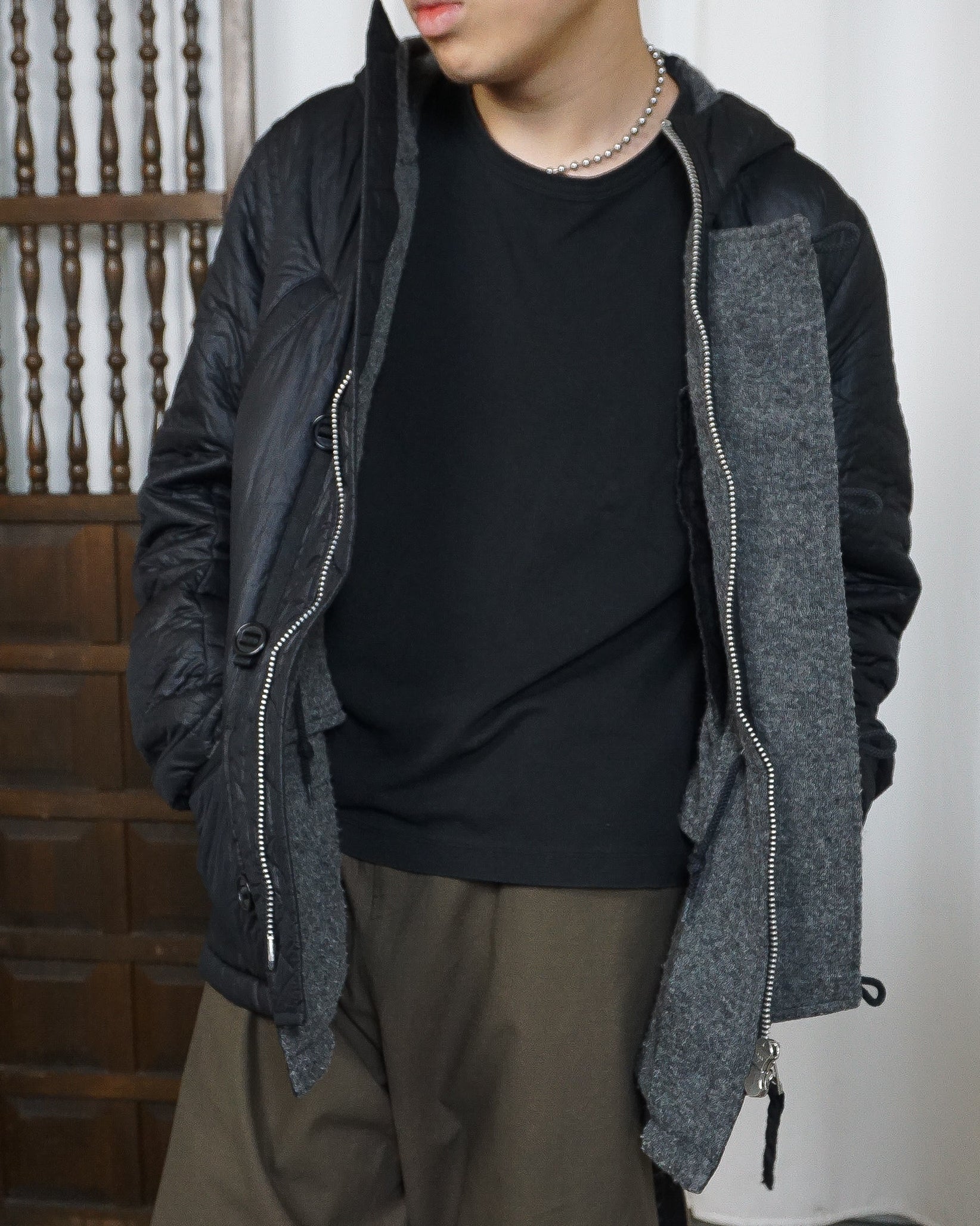 CABANE DE ZUCCA N-B3 Zip Jacket c.90s