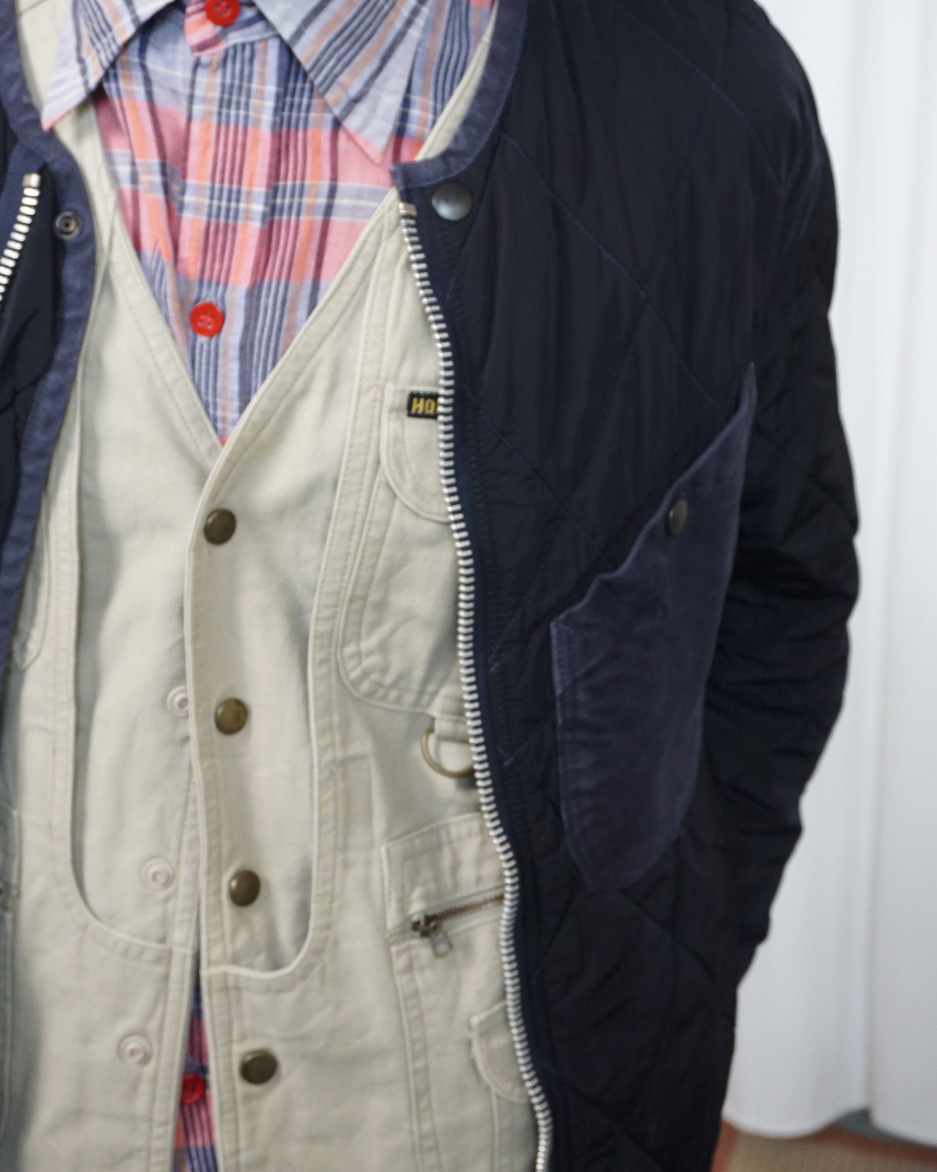 HOP-SCOT Beige Utility Vest