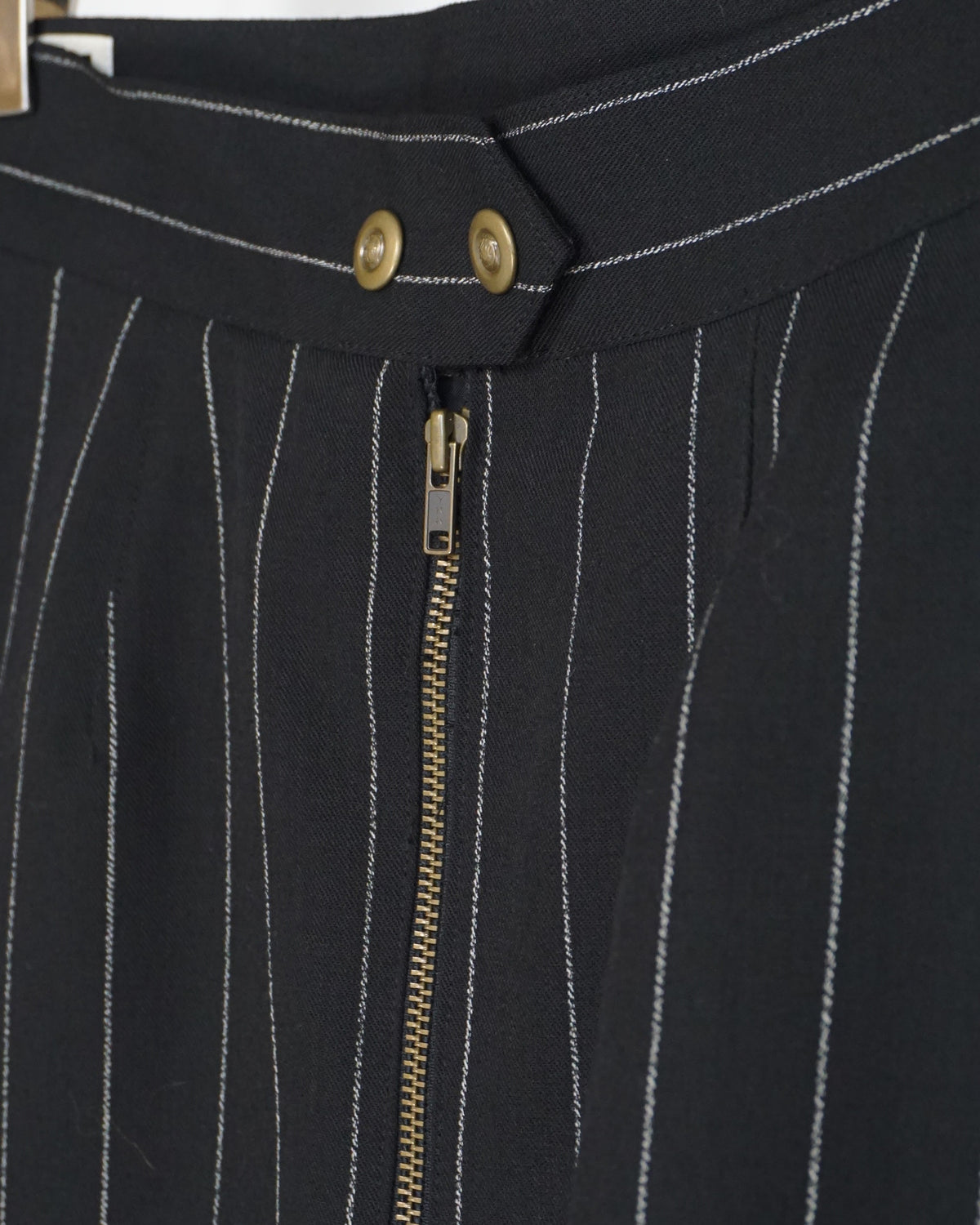 JEAN PAUL GAULTIER Pinstripe Miniskirt c. Mid 90s