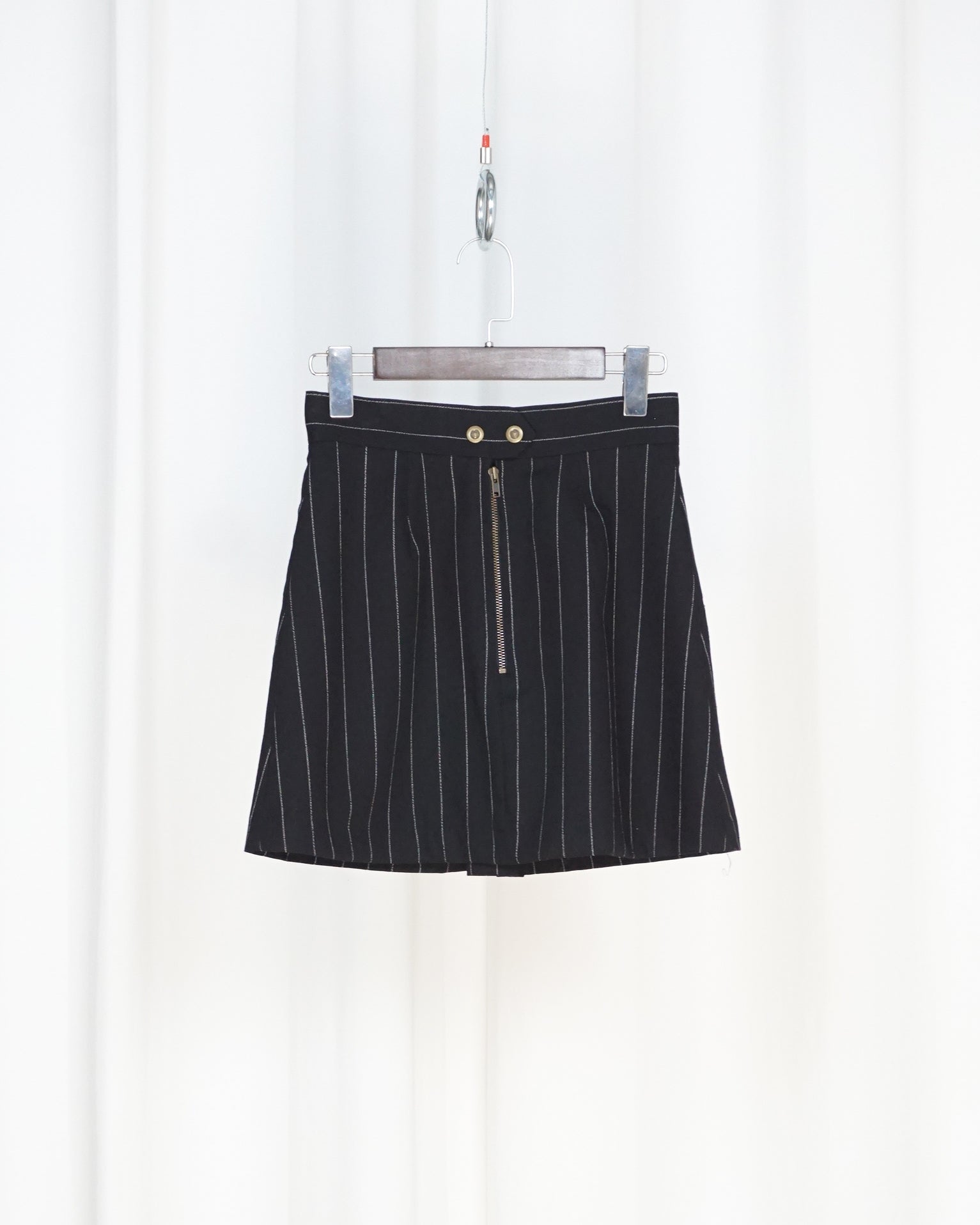 JEAN PAUL GAULTIER Pinstripe Miniskirt c. Mid 90s