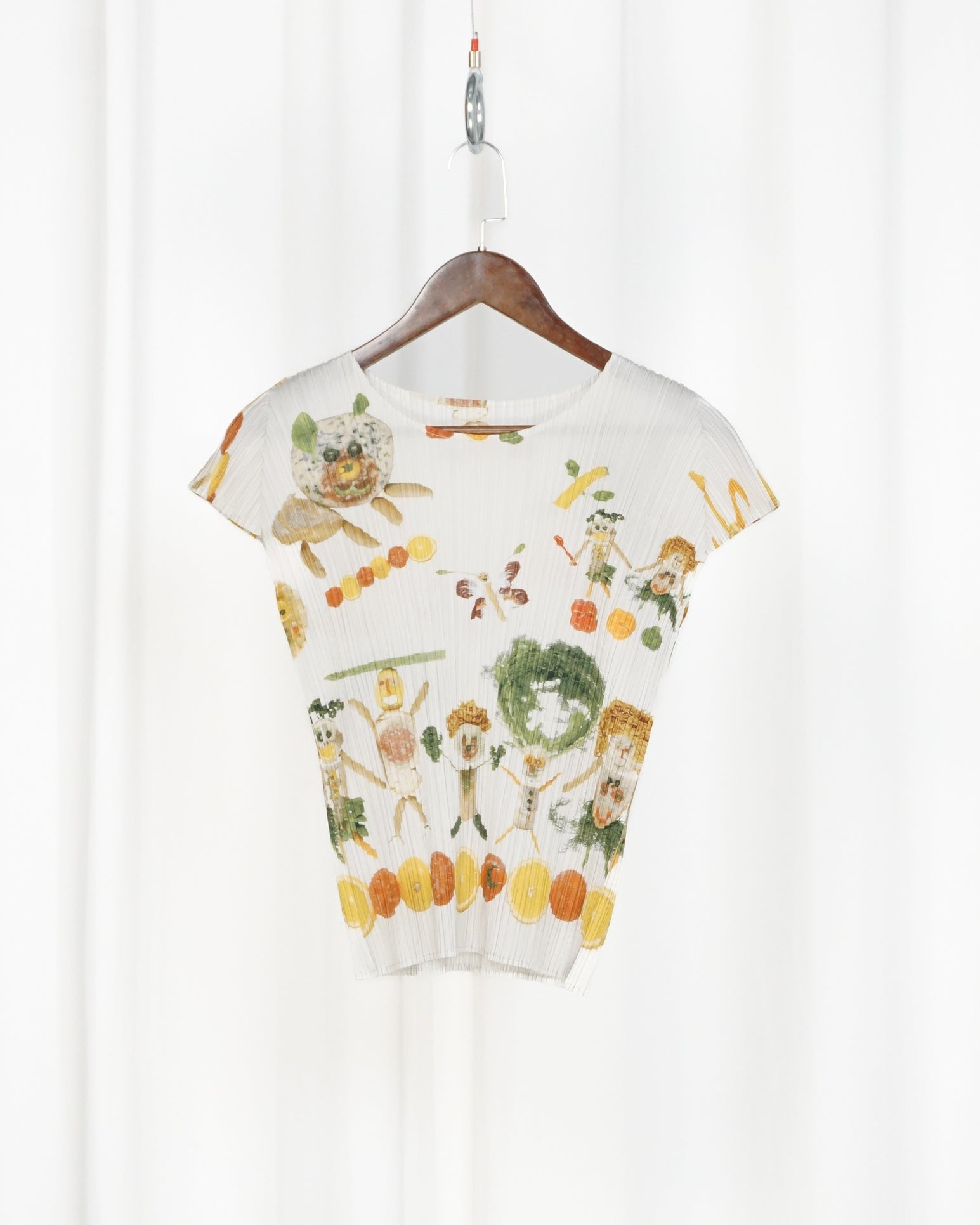 PLEATS PLEASE Vegetable Fairy Pleated Top SS2004