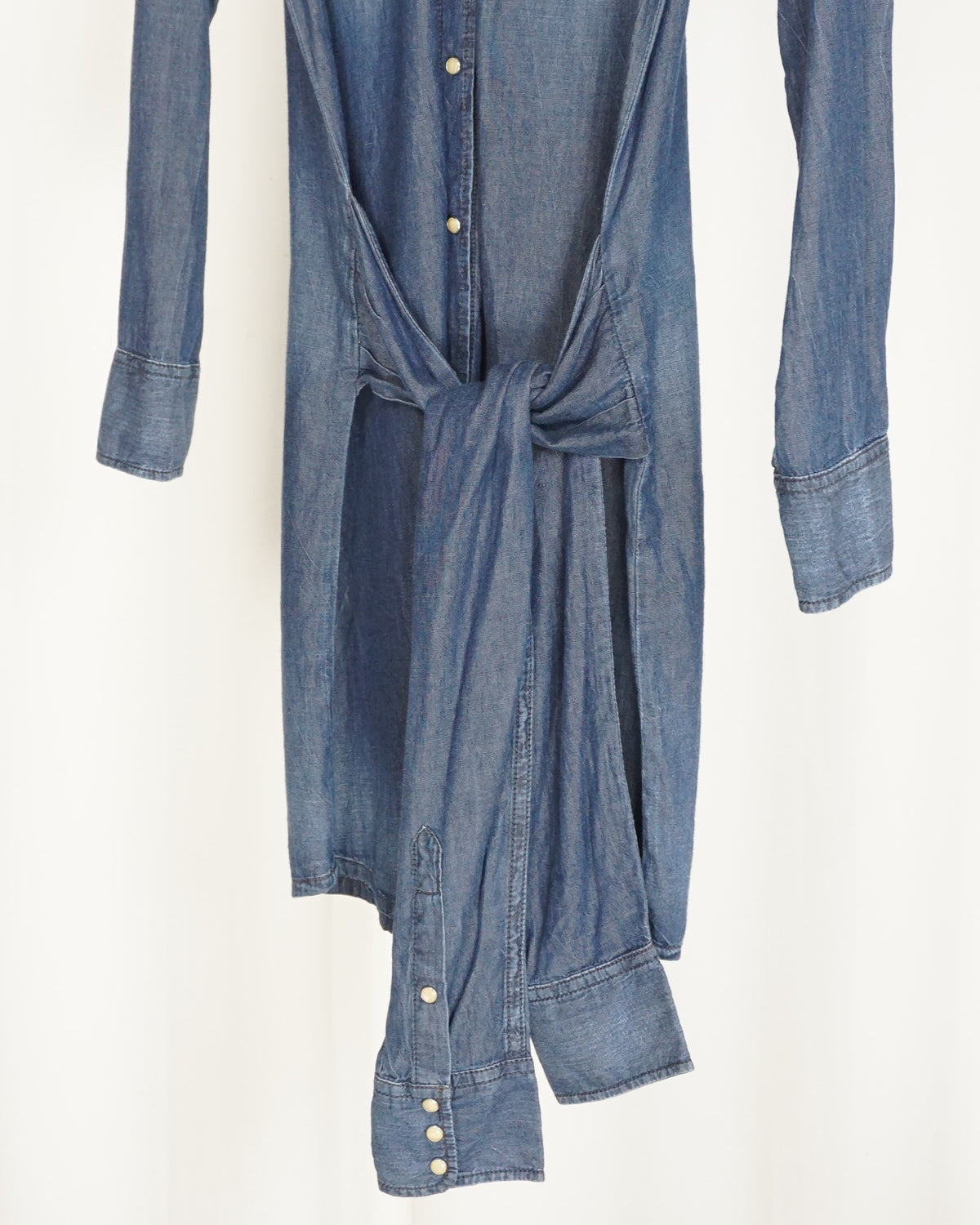 DIESEL INDUSTRY Tied Waist Dress/Shirt