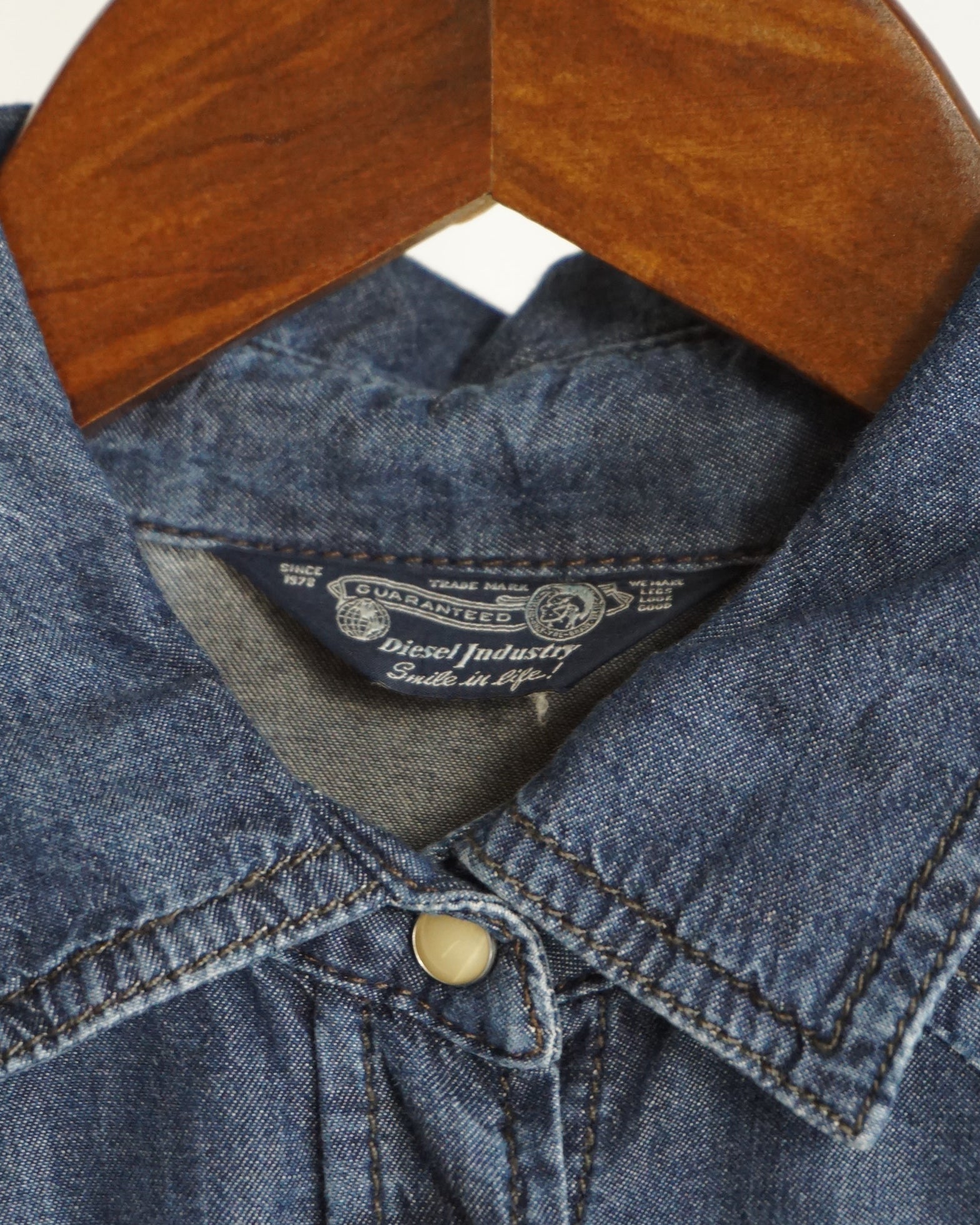 DIESEL INDUSTRY Tied Waist Dress/Shirt