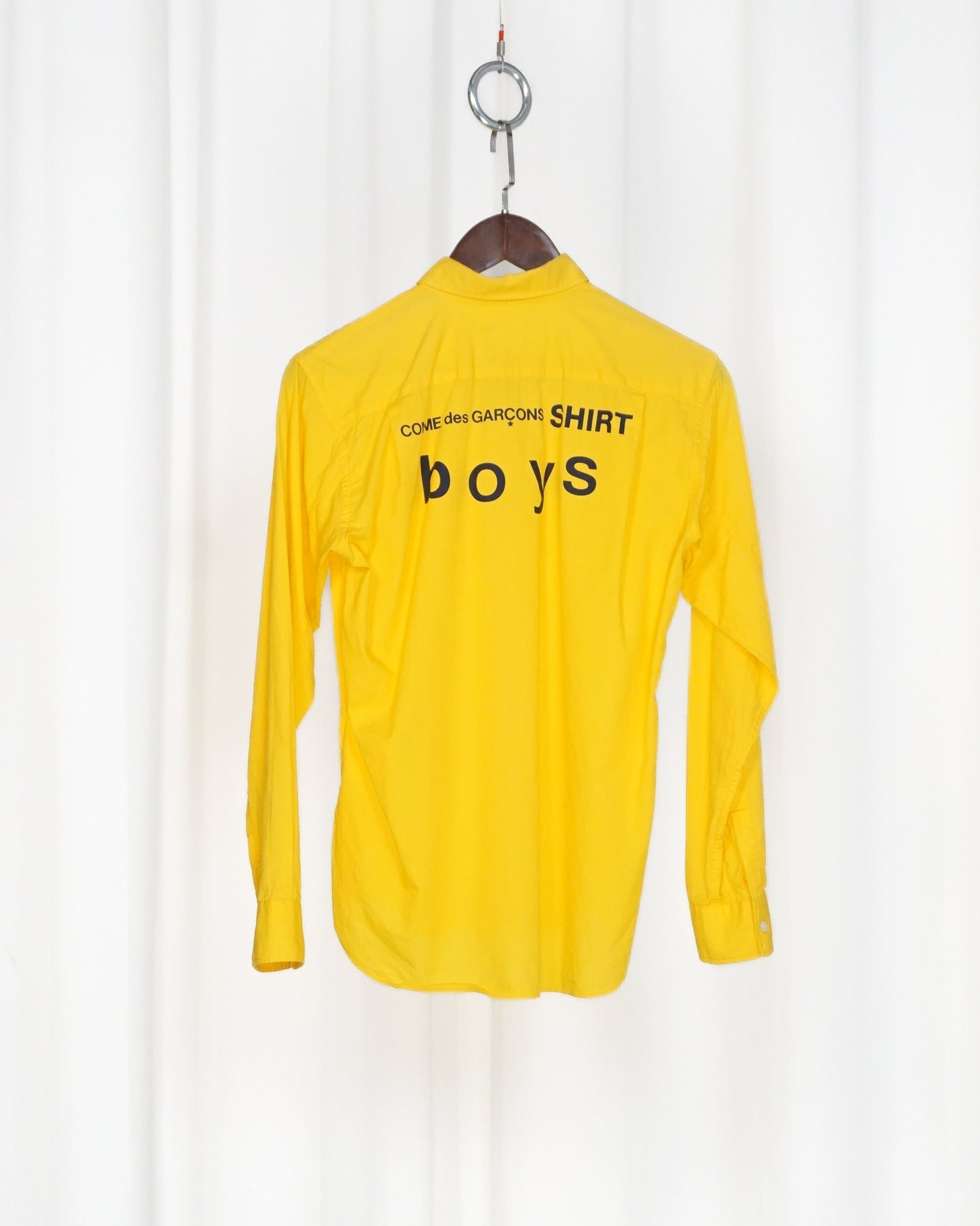 COMME DES GARCONS boys Yellow Shirt