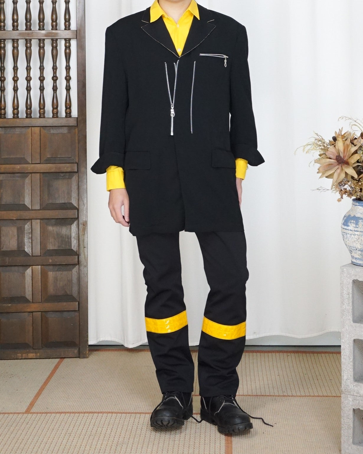 JUNYA WATANABE MAN AW18 3M Reflective Twill Pants - alternate view