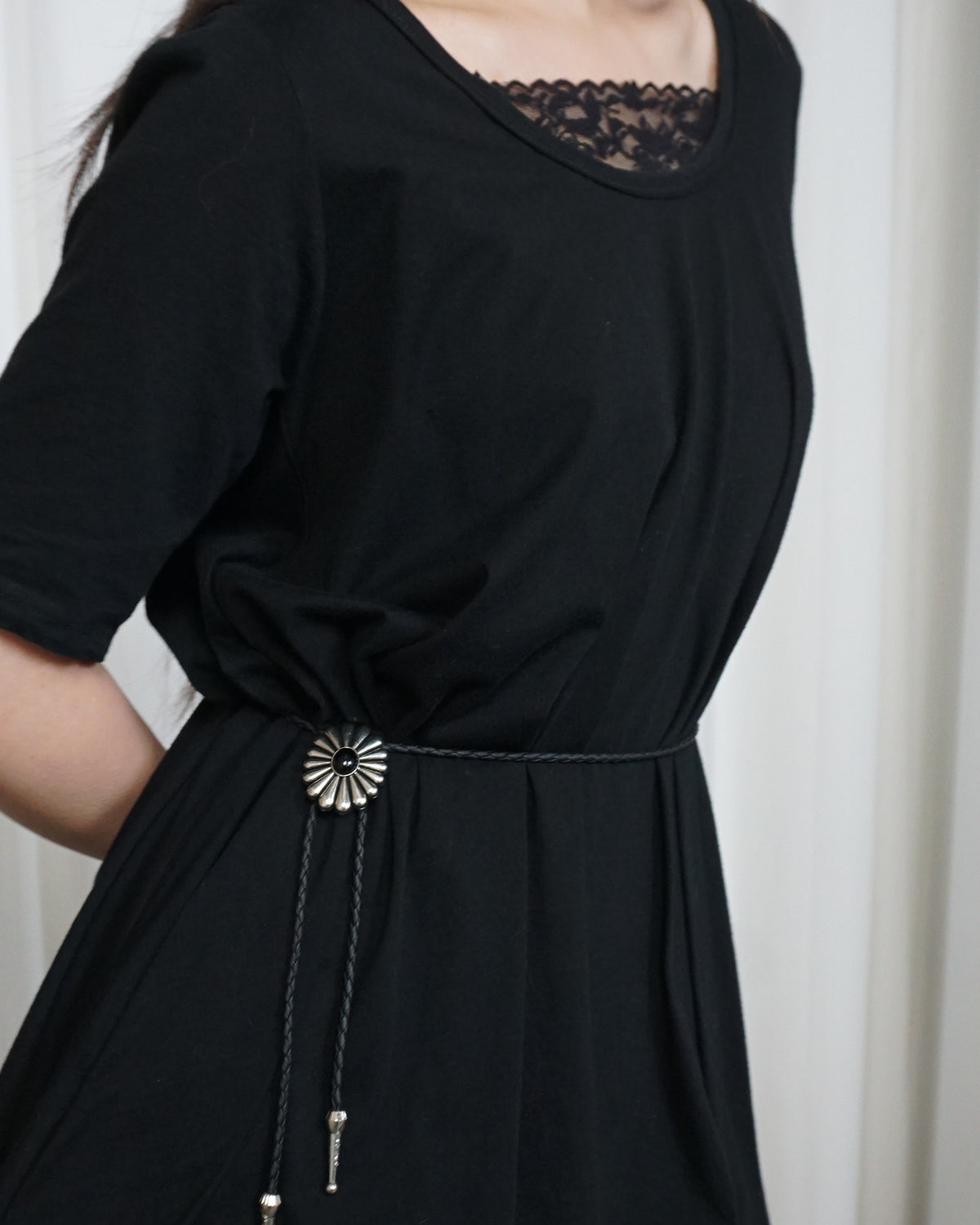 ZUCCA Batwing Hem Short Sleeve Shirt