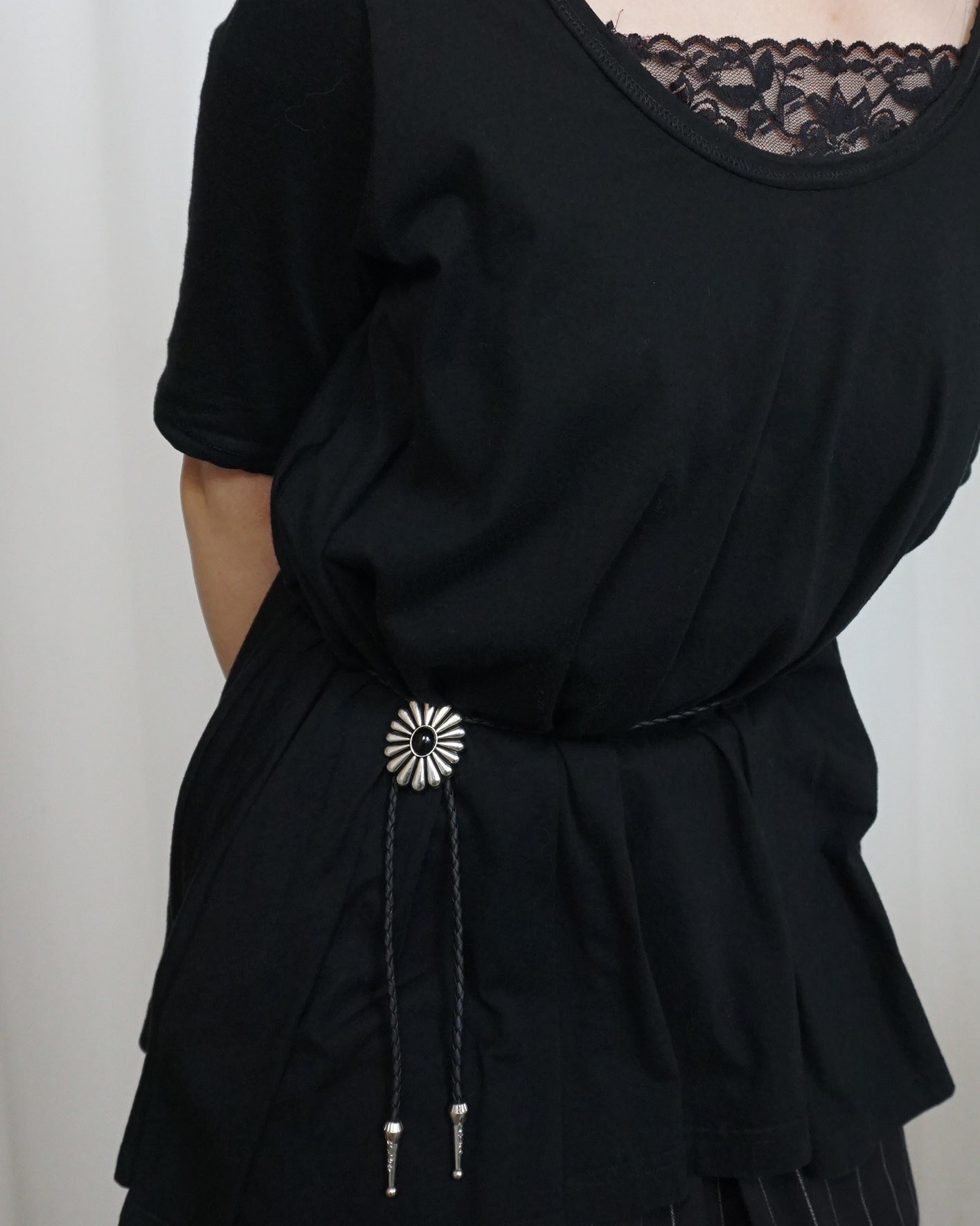 ZUCCA Batwing Hem Short Sleeve Shirt