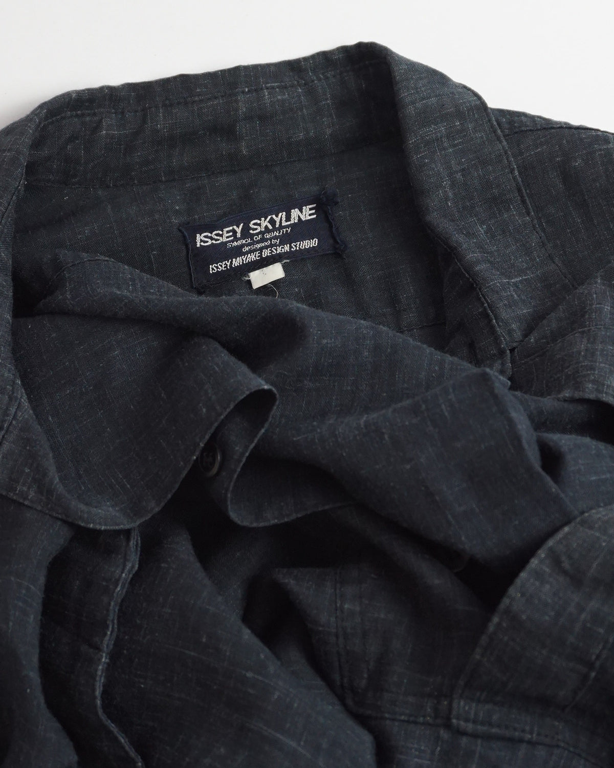 ISSEY MIYAKE X SKYLINE Pull-over Shirt c.Late 80s