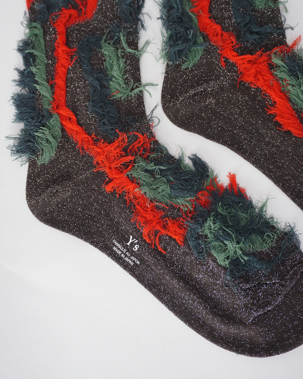 Y'S YOHJI YAMAMOTO Fuzzy Socks