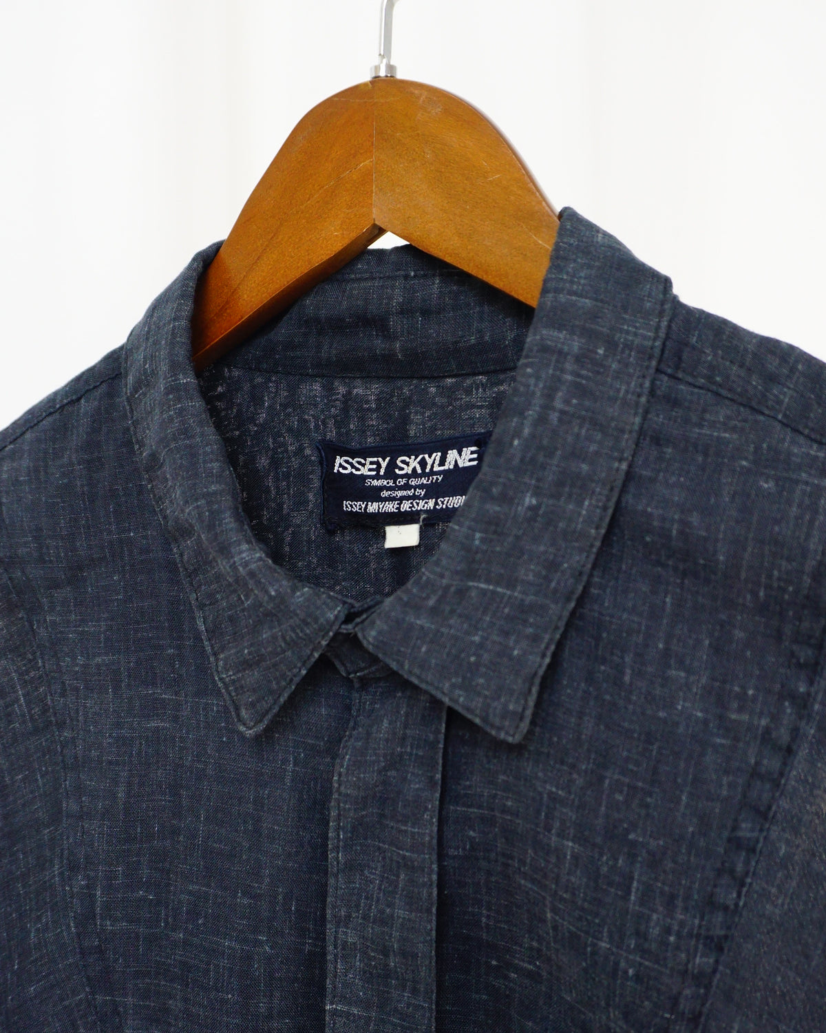ISSEY MIYAKE X SKYLINE Pull-over Shirt c.Late 80s