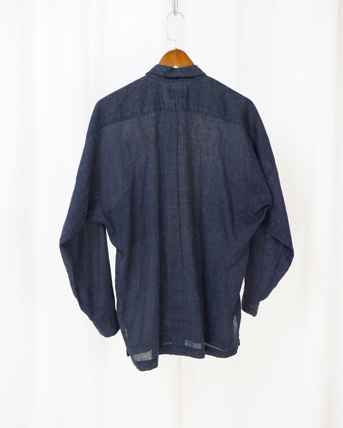 ISSEY MIYAKE X SKYLINE Pull-over Shirt c.Late 80s