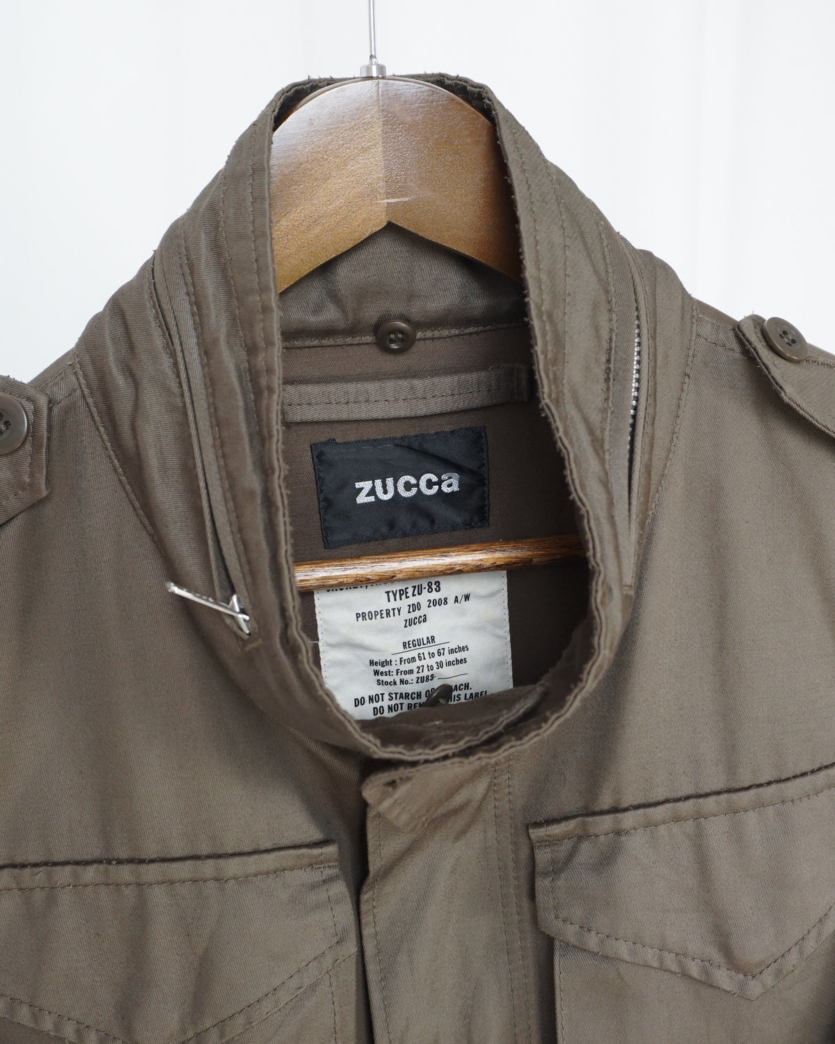 ZUCCA M-65 Utility Field Jacket A/W 2008