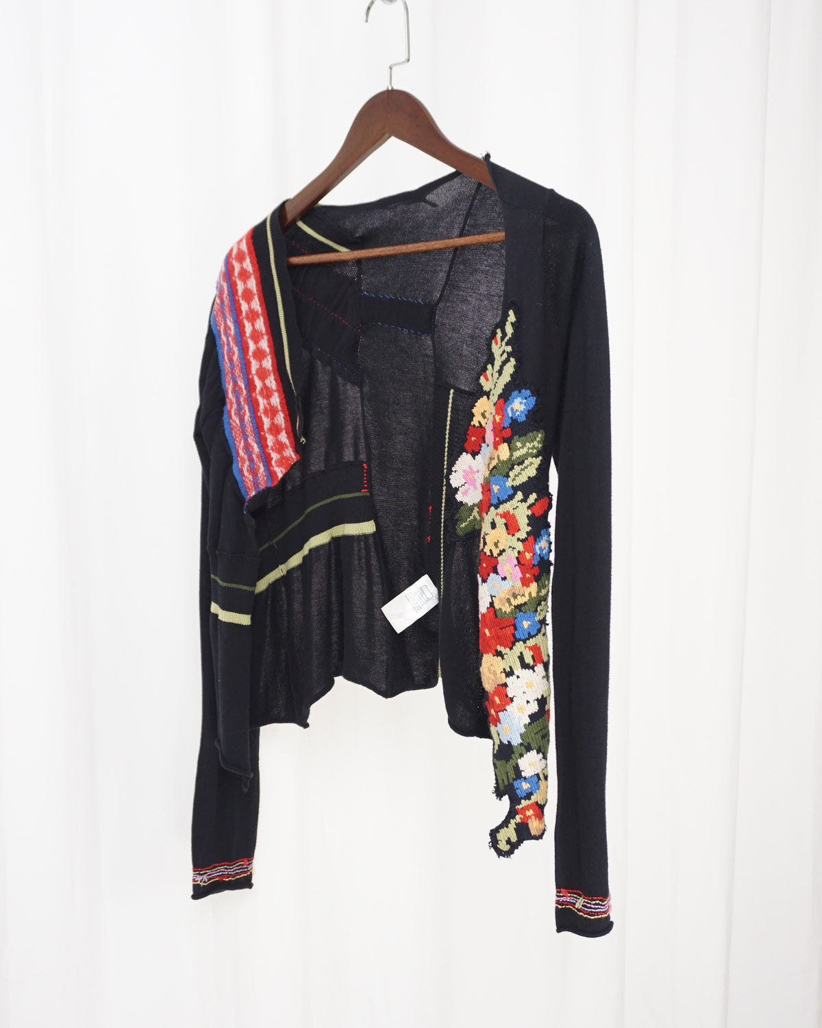 MARITHE+FRANCOIS GIRBAUD Floral Embroidered Cardigan