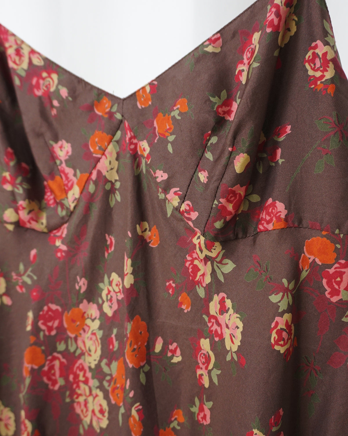 DRIES VAN NOTEN Floral 100% Silk Camisole c.Late 90s - alternate view