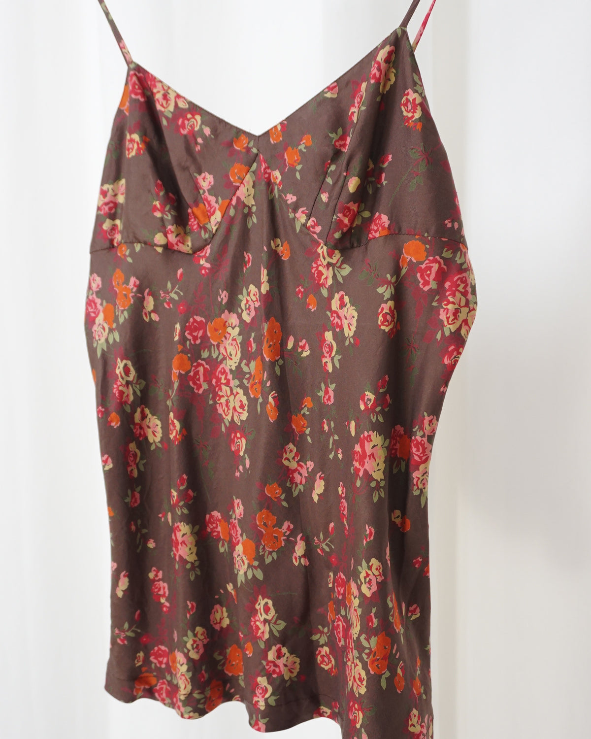 DRIES VAN NOTEN Floral 100% Silk Camisole c.Late 90s
