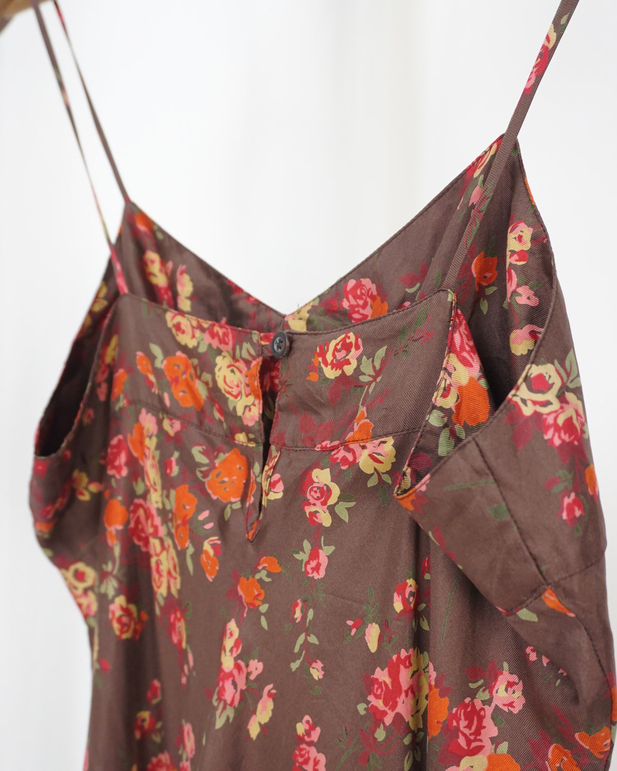DRIES VAN NOTEN Floral 100% Silk Camisole c.Late 90s