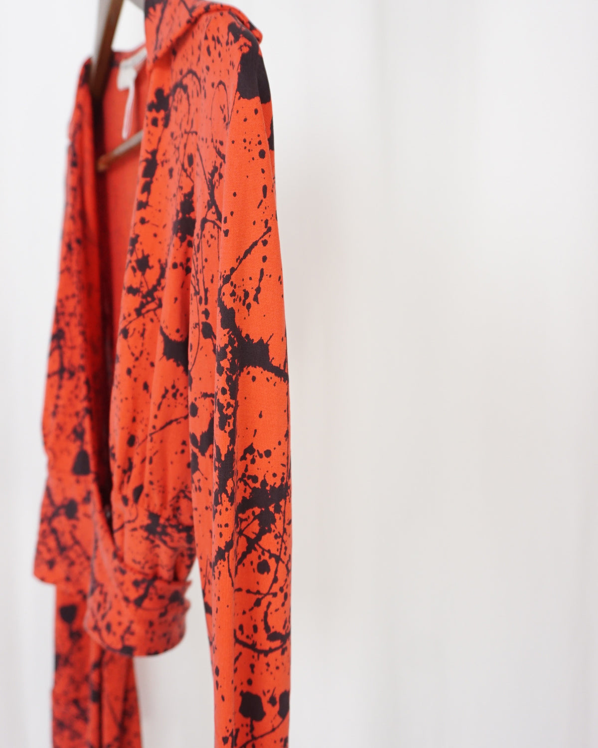 DIANE Von FURSTENBERG Silk Wrap Tie Top
