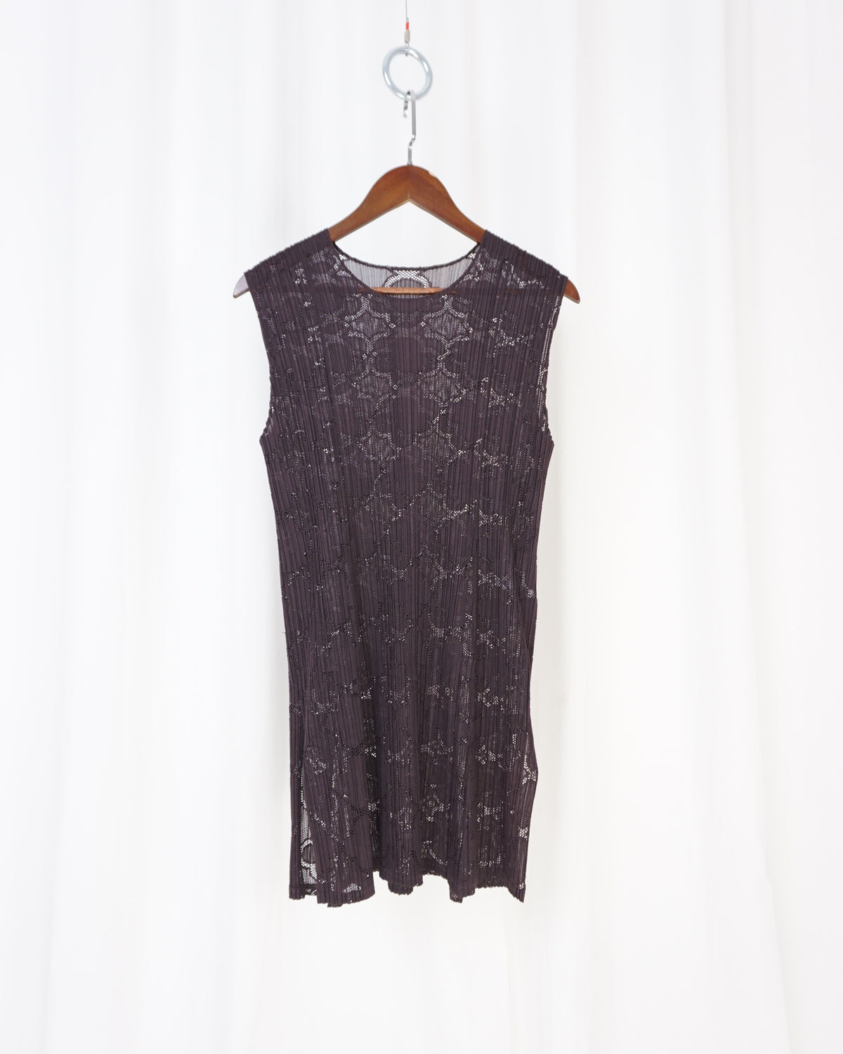 PLEATS PLEASE Clover Pattern Top