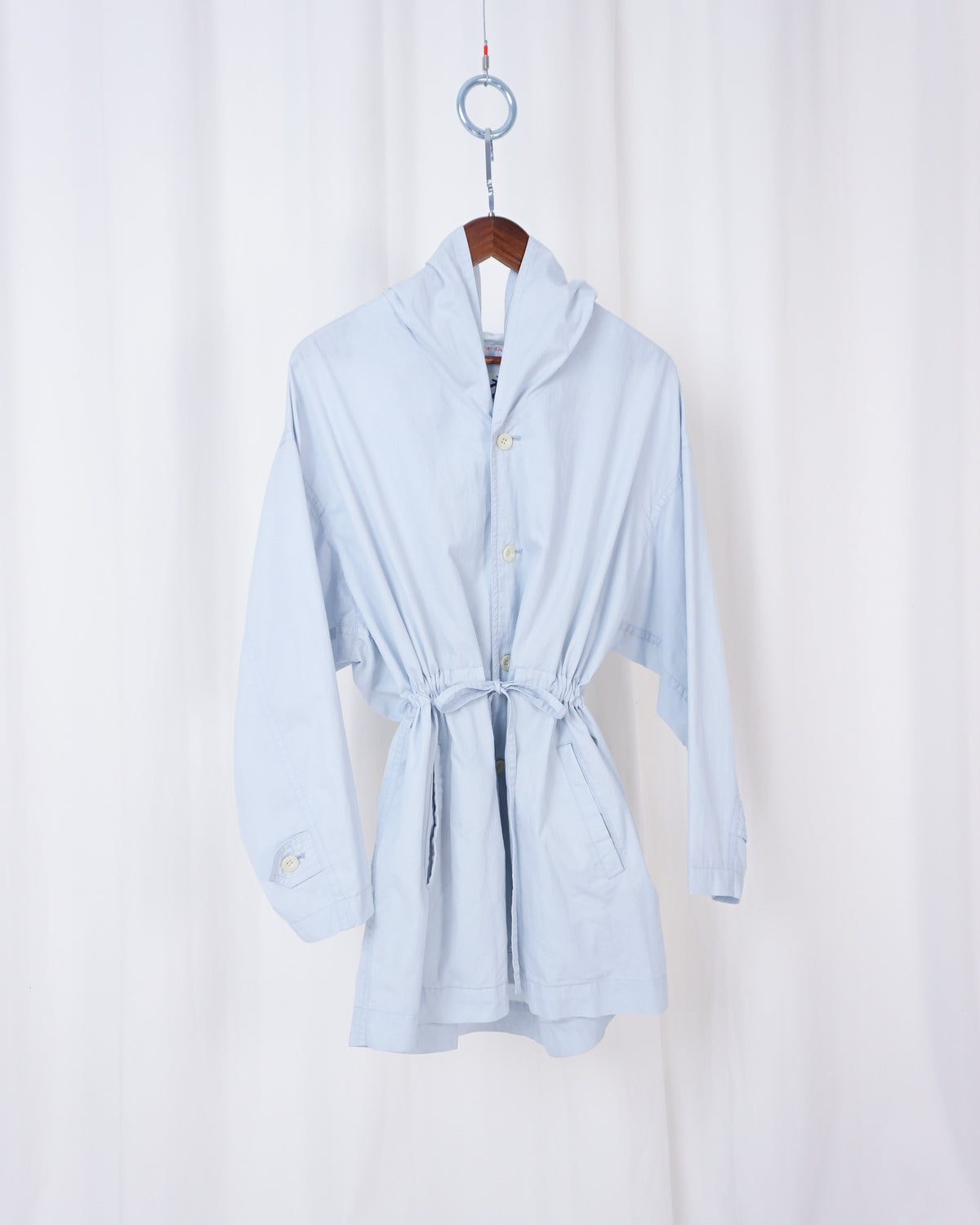 HAI SPORTING GEAR Hooded Tie Waist Jacket