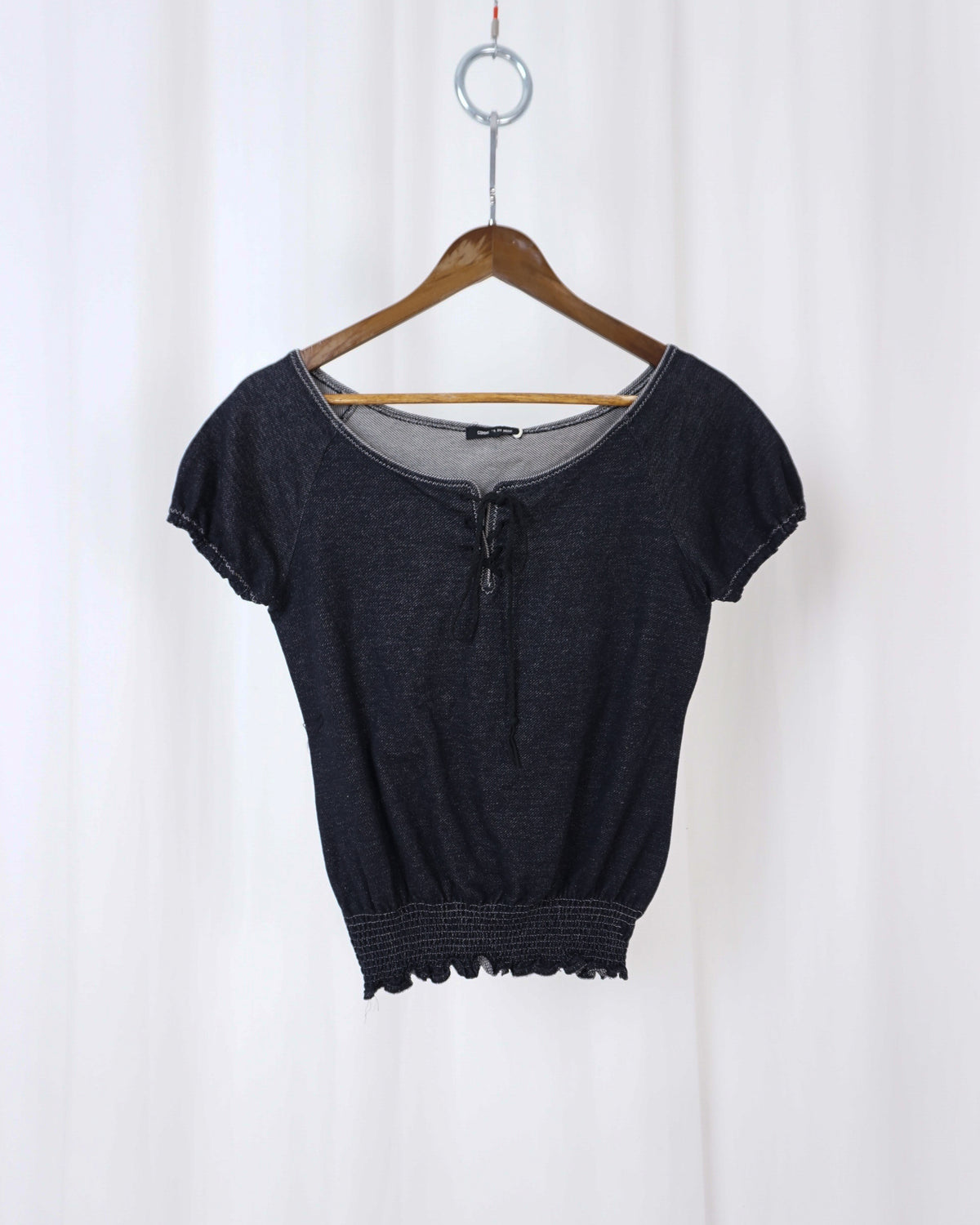 COMME CA DU MODE Tied Neck Top