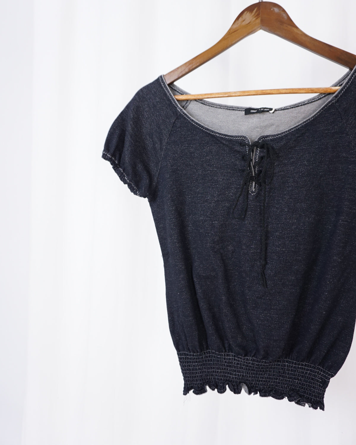 COMME CA DU MODE Tied Neck Top