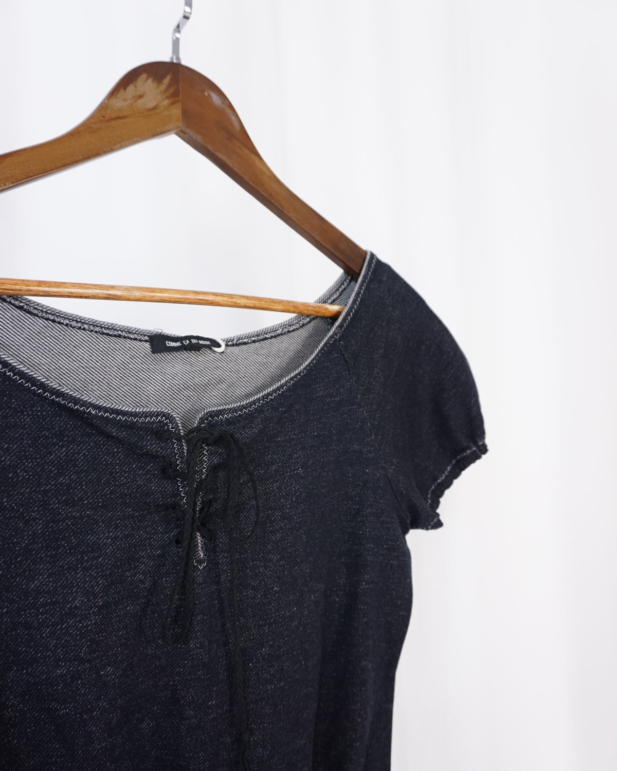 COMME CA DU MODE Tied Neck Top