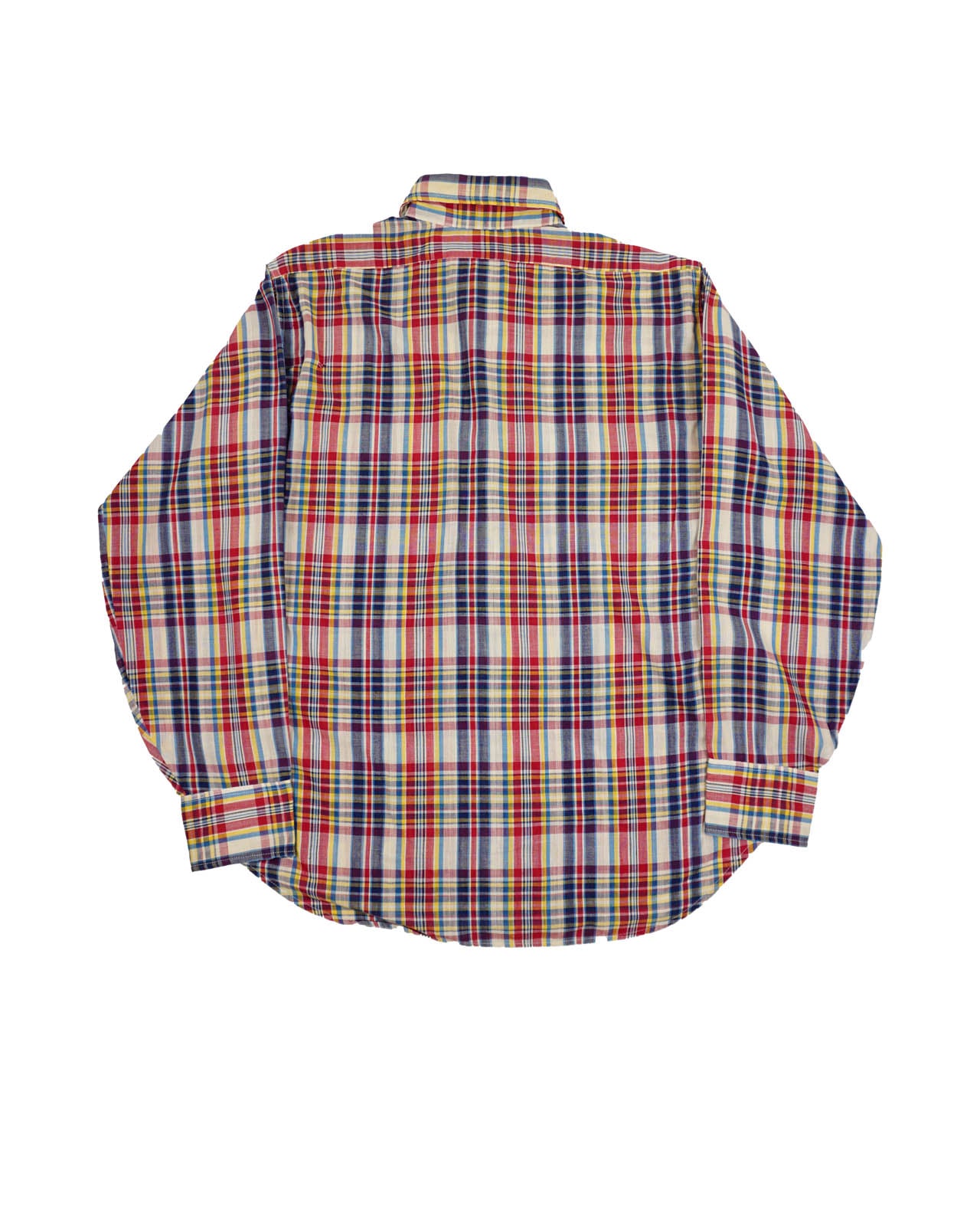 (XL) LEVI'S Multicolour Plaid Long Sleeve Button Up