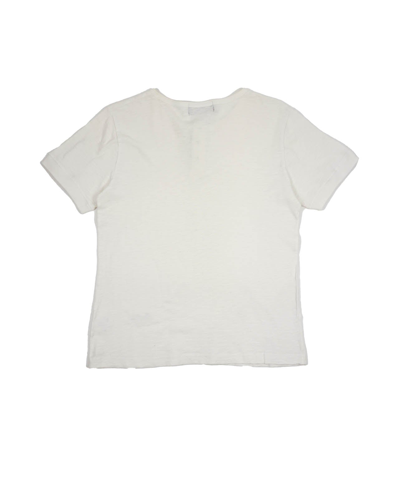(S/M) Indian Motorcycle Cream Tee