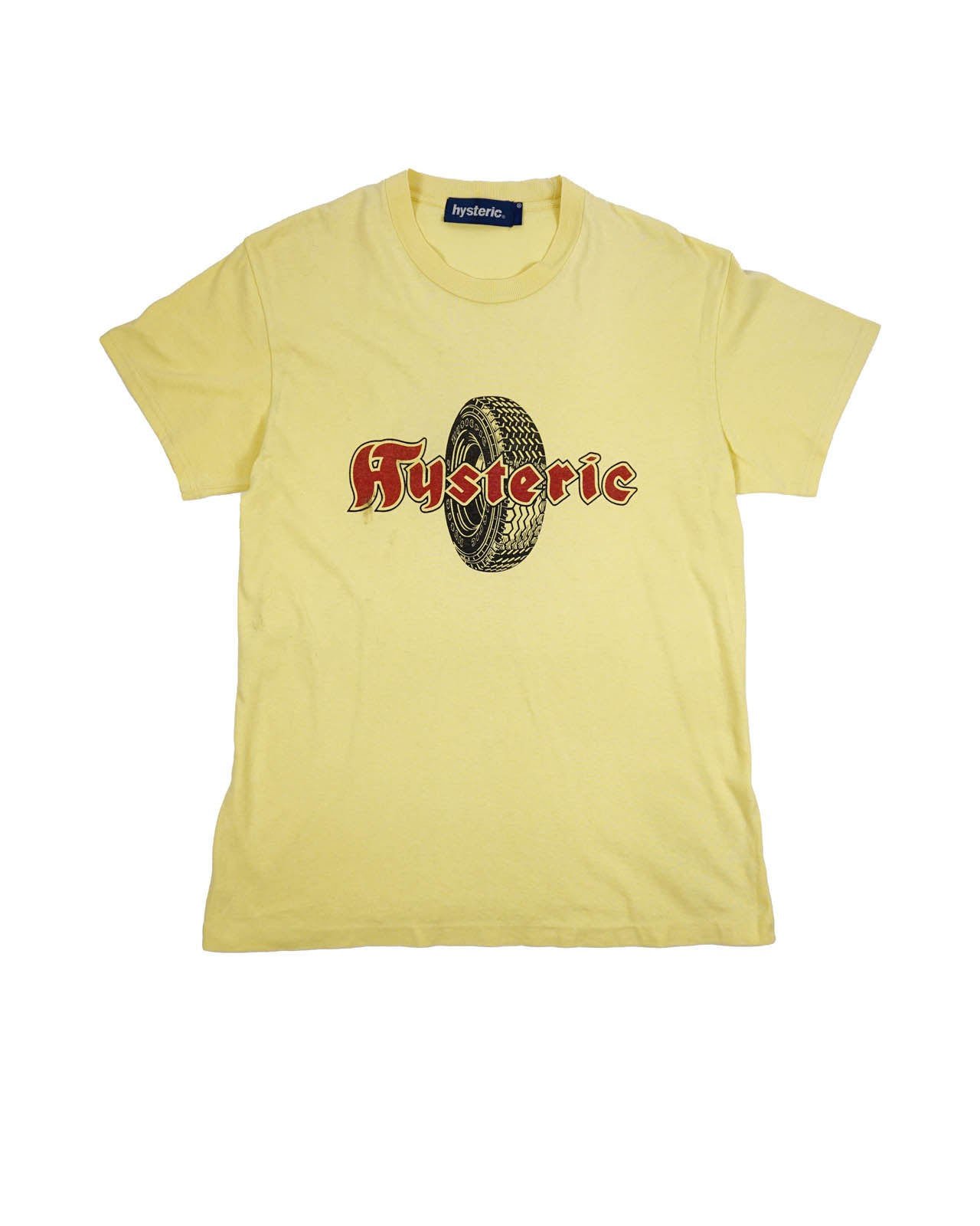 (M) HYSTERIC GLAMOUR Yellow Graphic Tee
