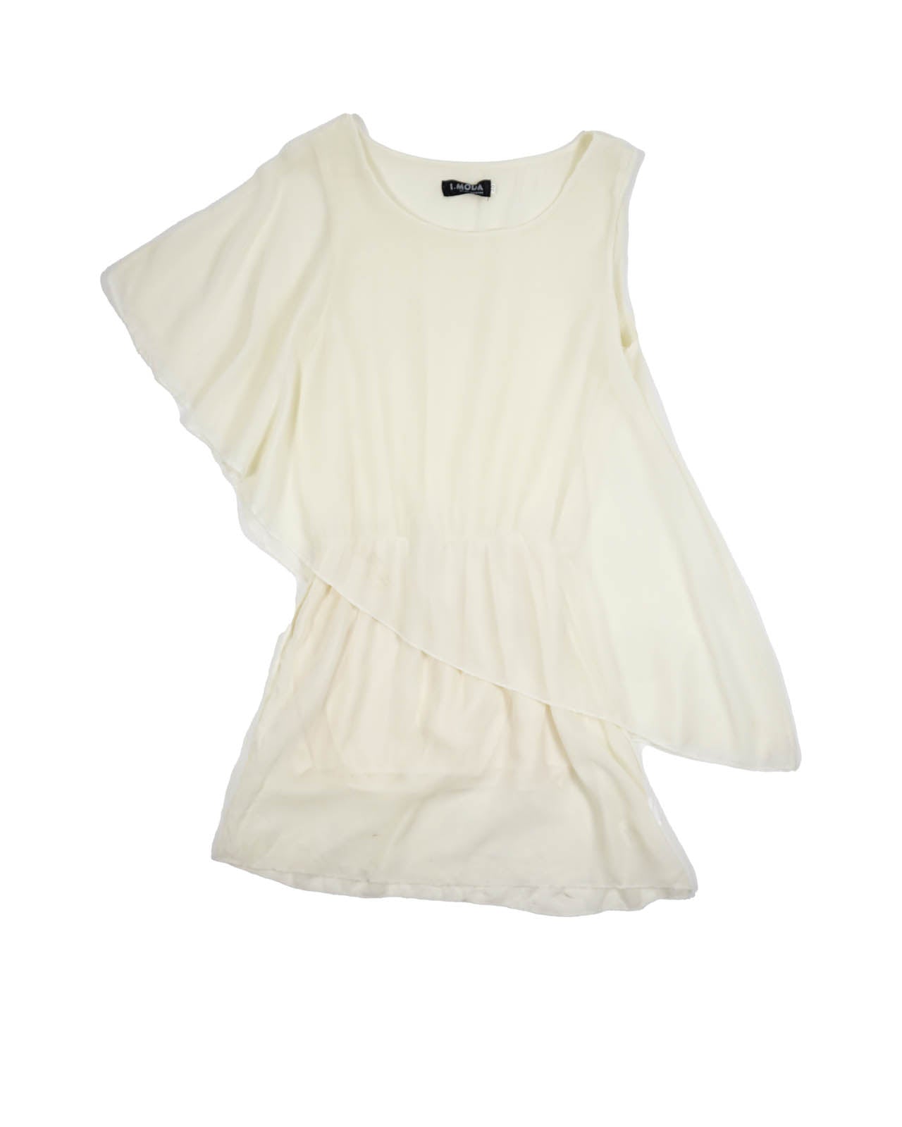 (S/M) I.MODA Ivory Greek Godess Dress
