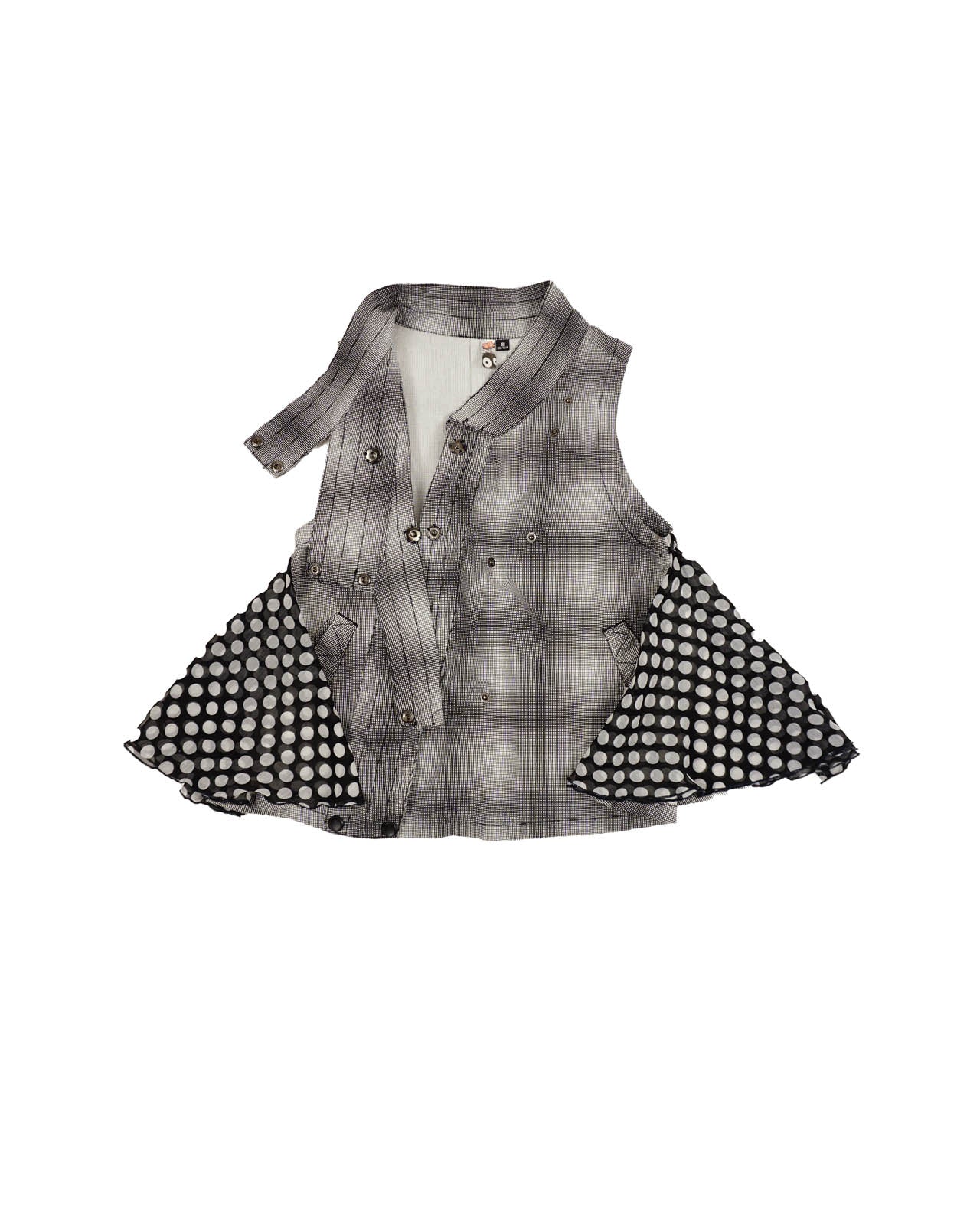 (S) MUGUOGUOM Monotone Gradient Tank Top