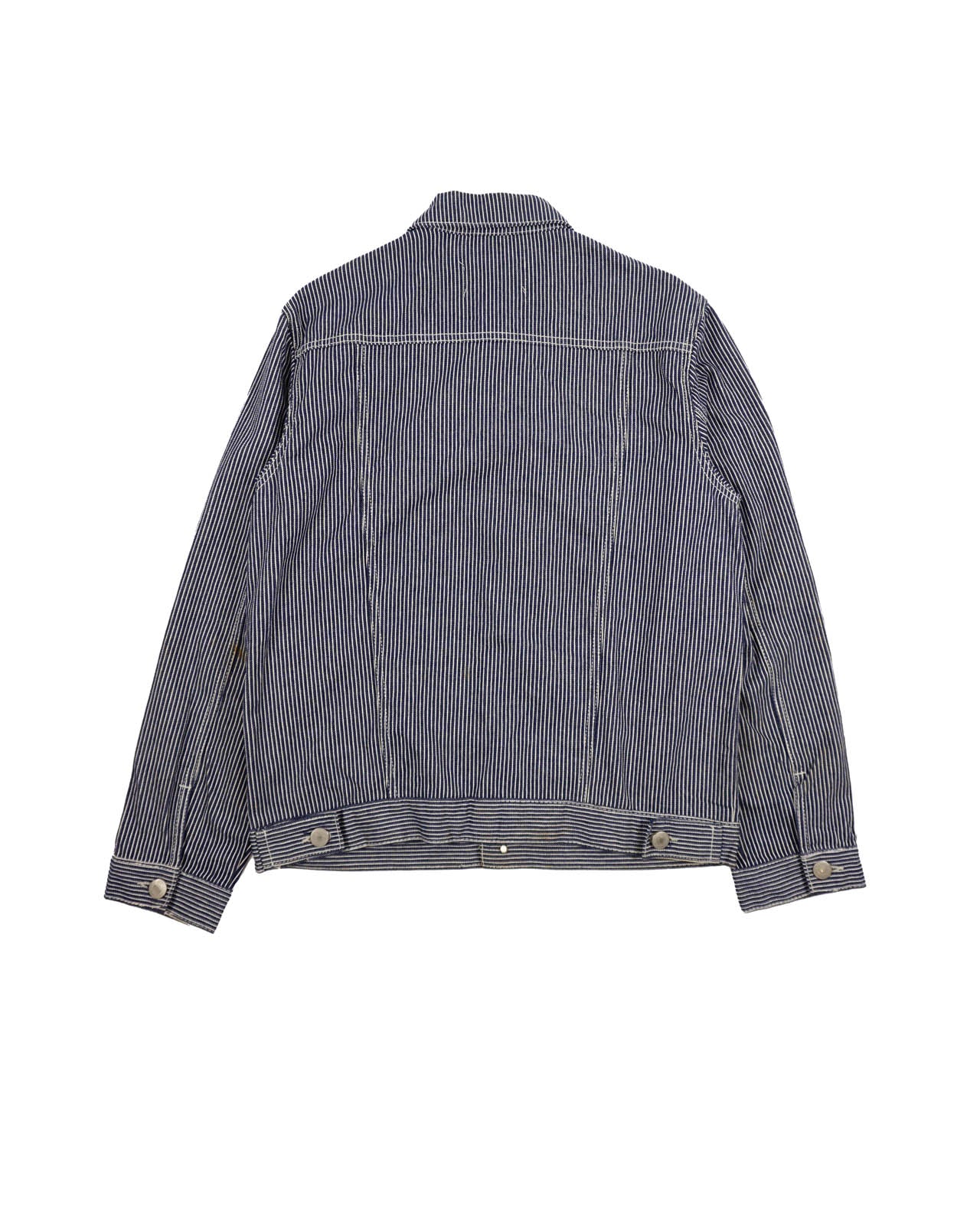 (L) W&P HOUSE Pin Stripe Denim Type III Jacket