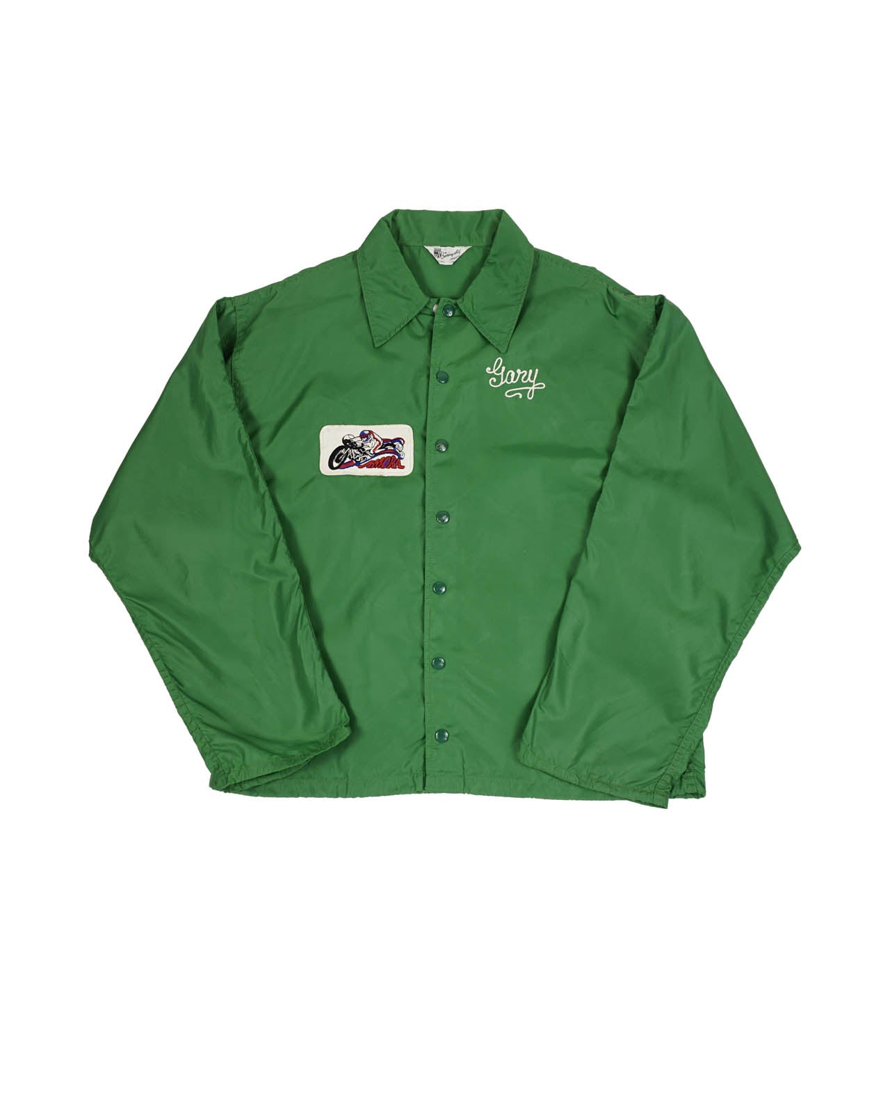 (XL) SWINGSTER Green Nylon Coach Jacket