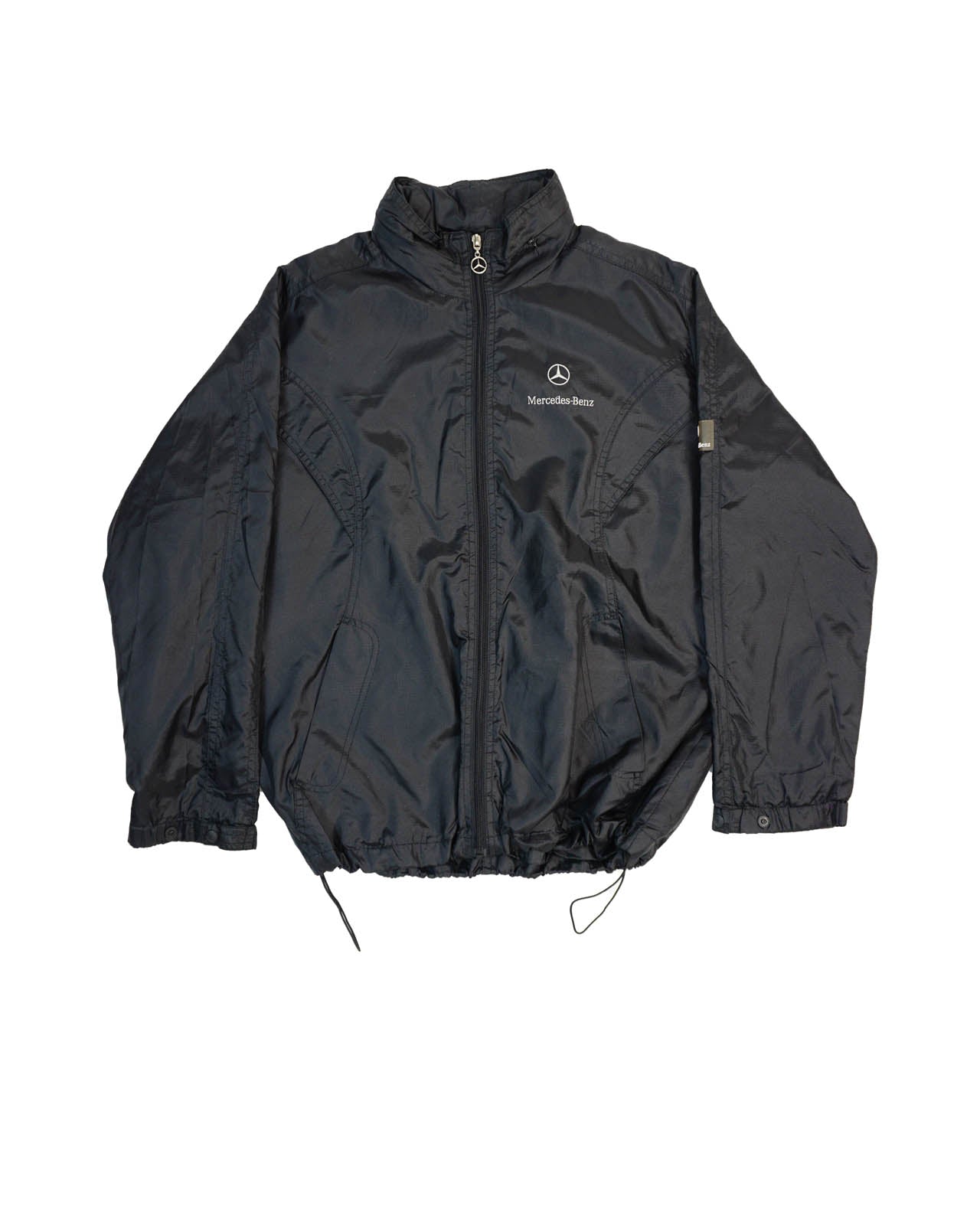 (L/XL) Mercedes-Benz Hidden Hooded Zipped Rain Jacket