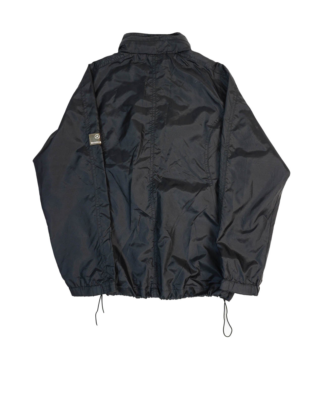 (L/XL) Mercedes-Benz Hidden Hooded Zipped Rain Jacket
