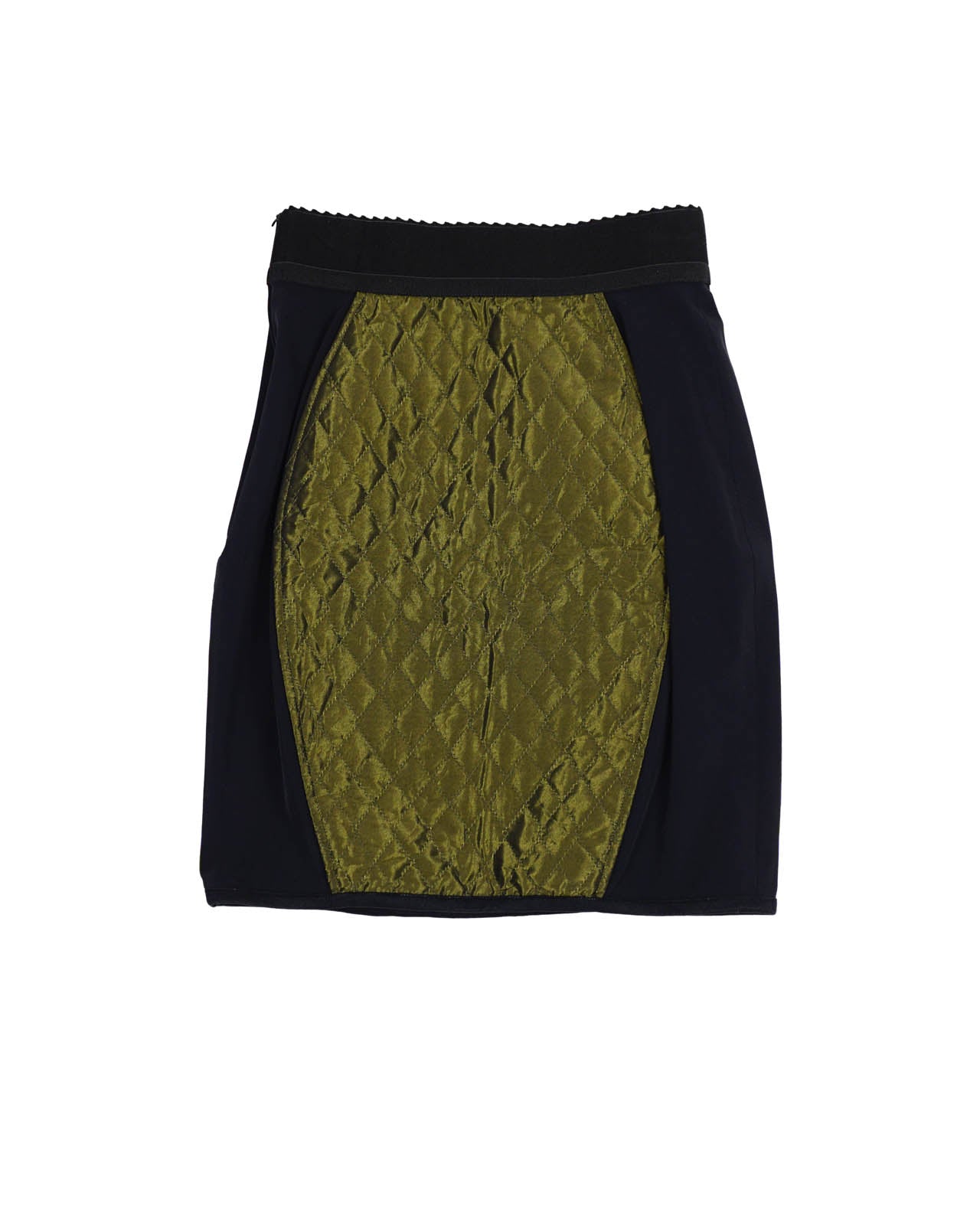(24") 1988 JUNIOR GAULTIER Diamond Quilted Skirt