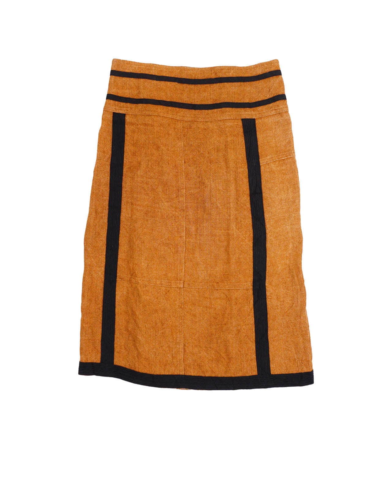 (S/M) DRIES VAN NOTEN Tied Waist A-line Skirt