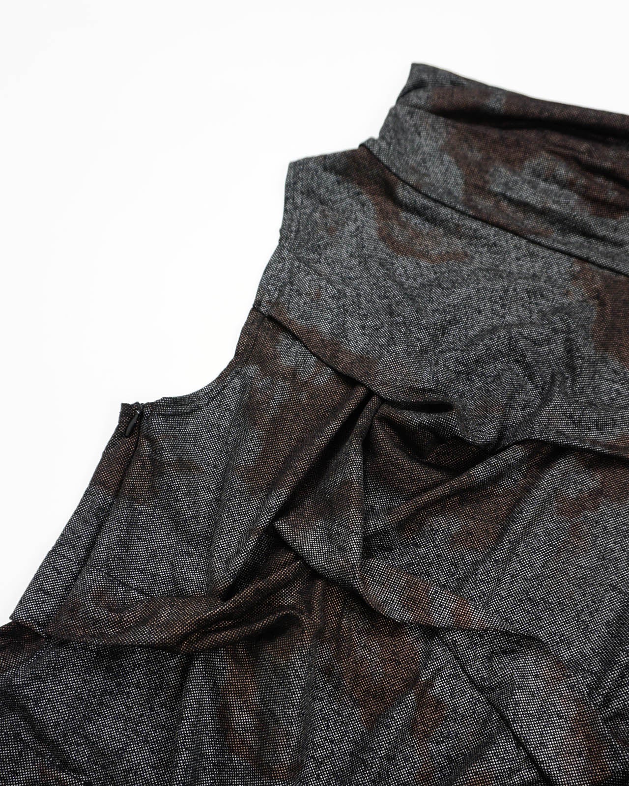 (M) Wet Look Metal Rust Tank Top