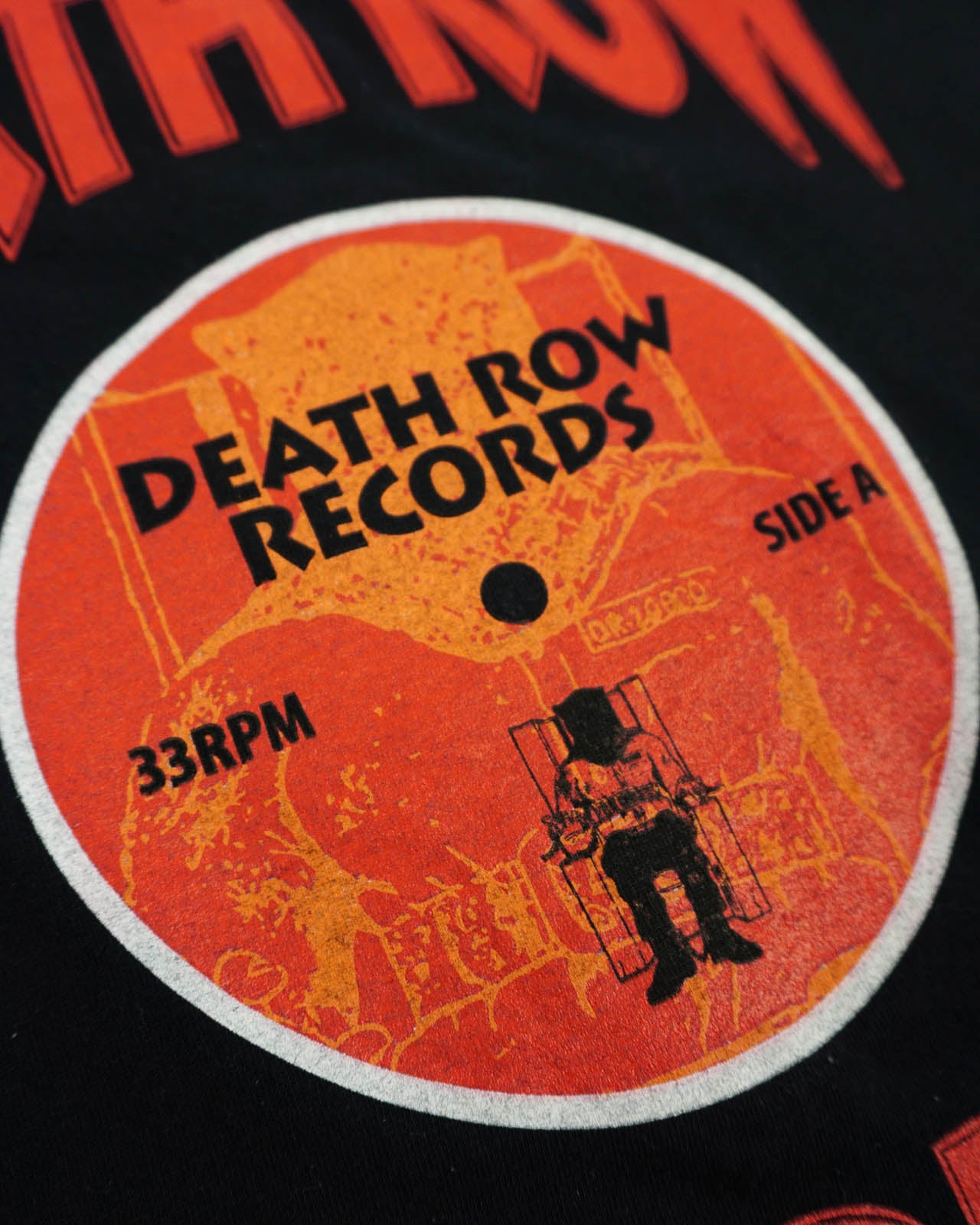 (L) "DEATH ROW RECORDS" Tee